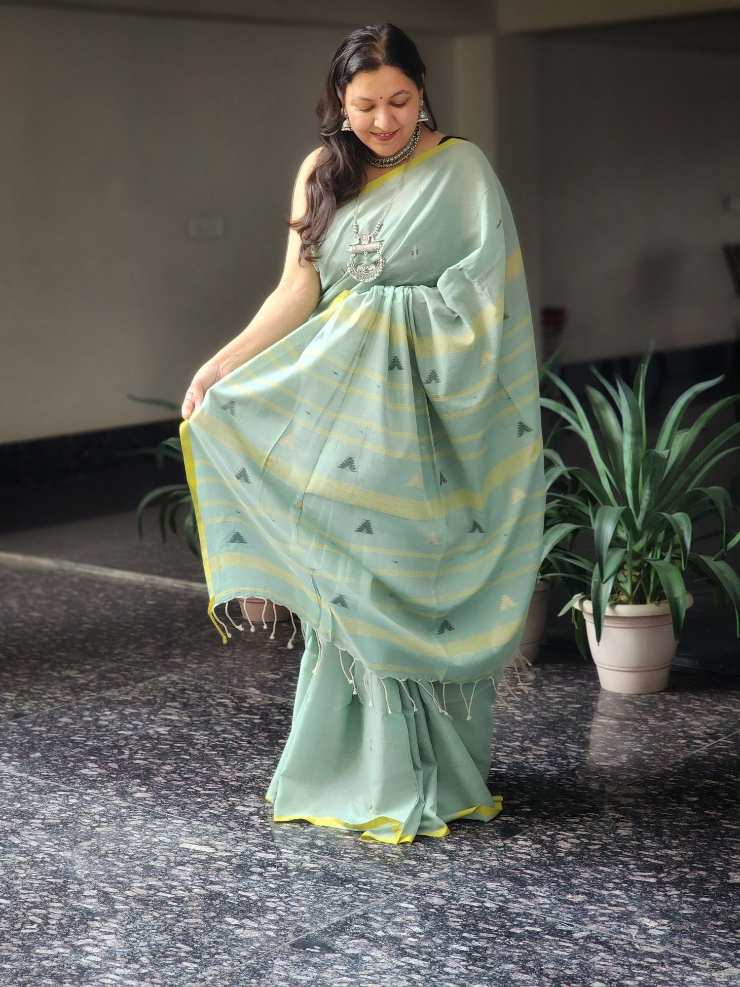 Cotton saree