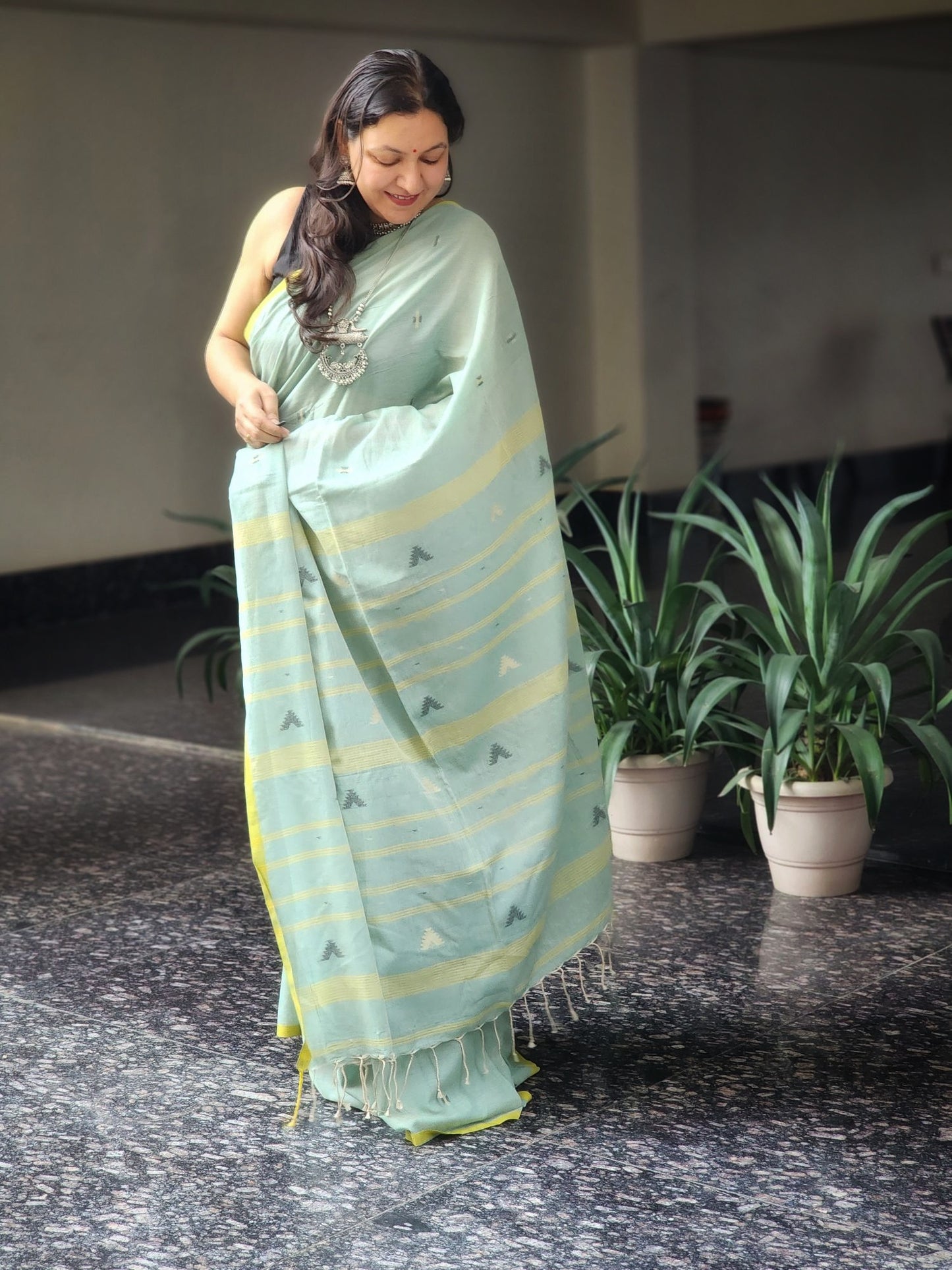 Cotton saree