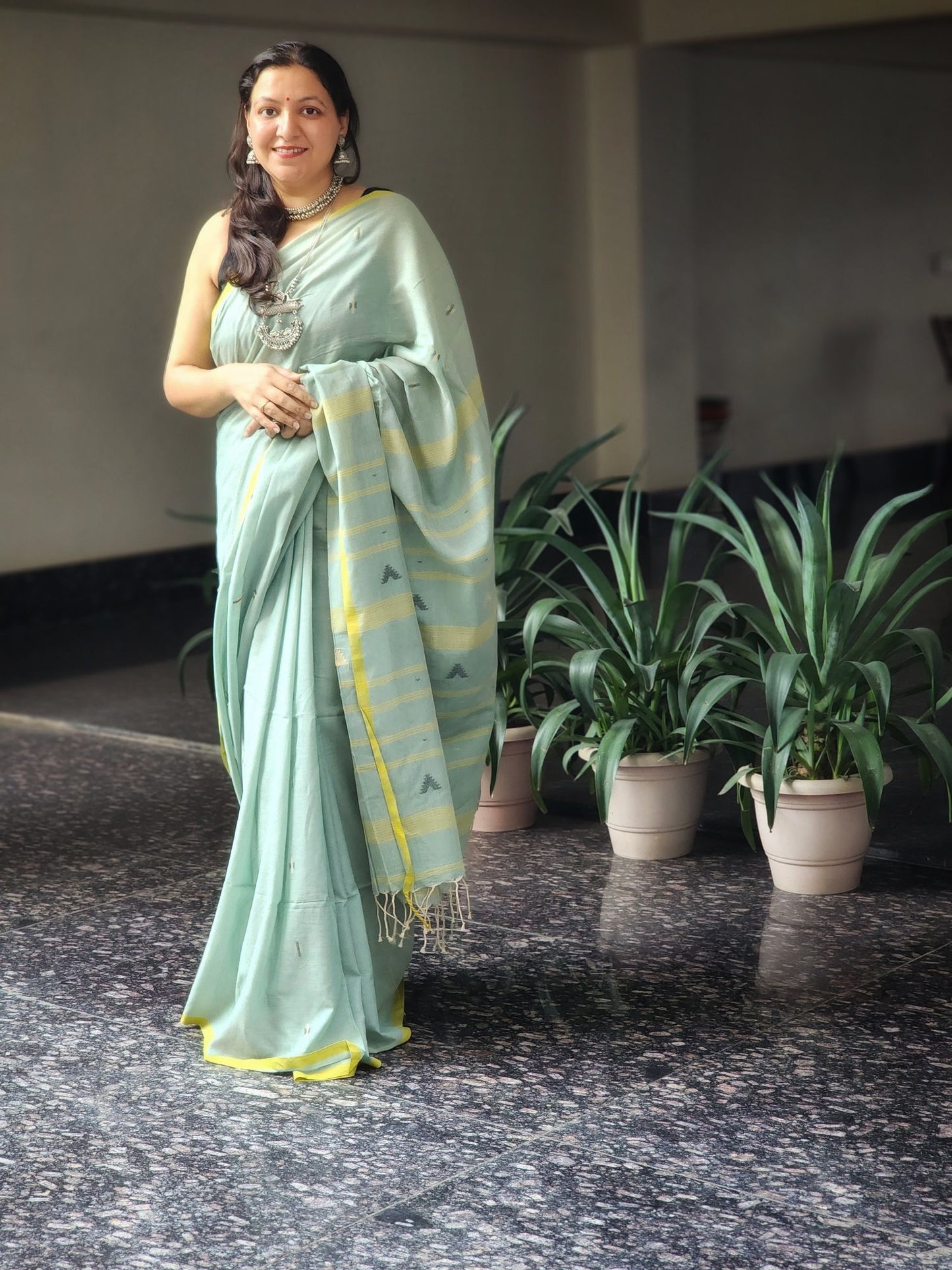 Cotton saree