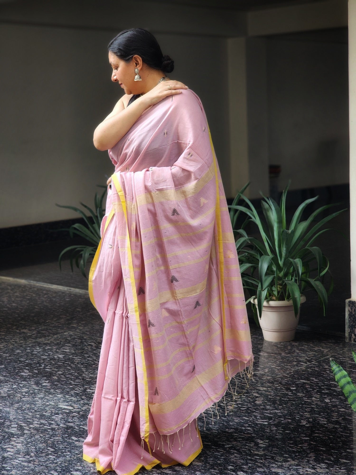 Cotton saree