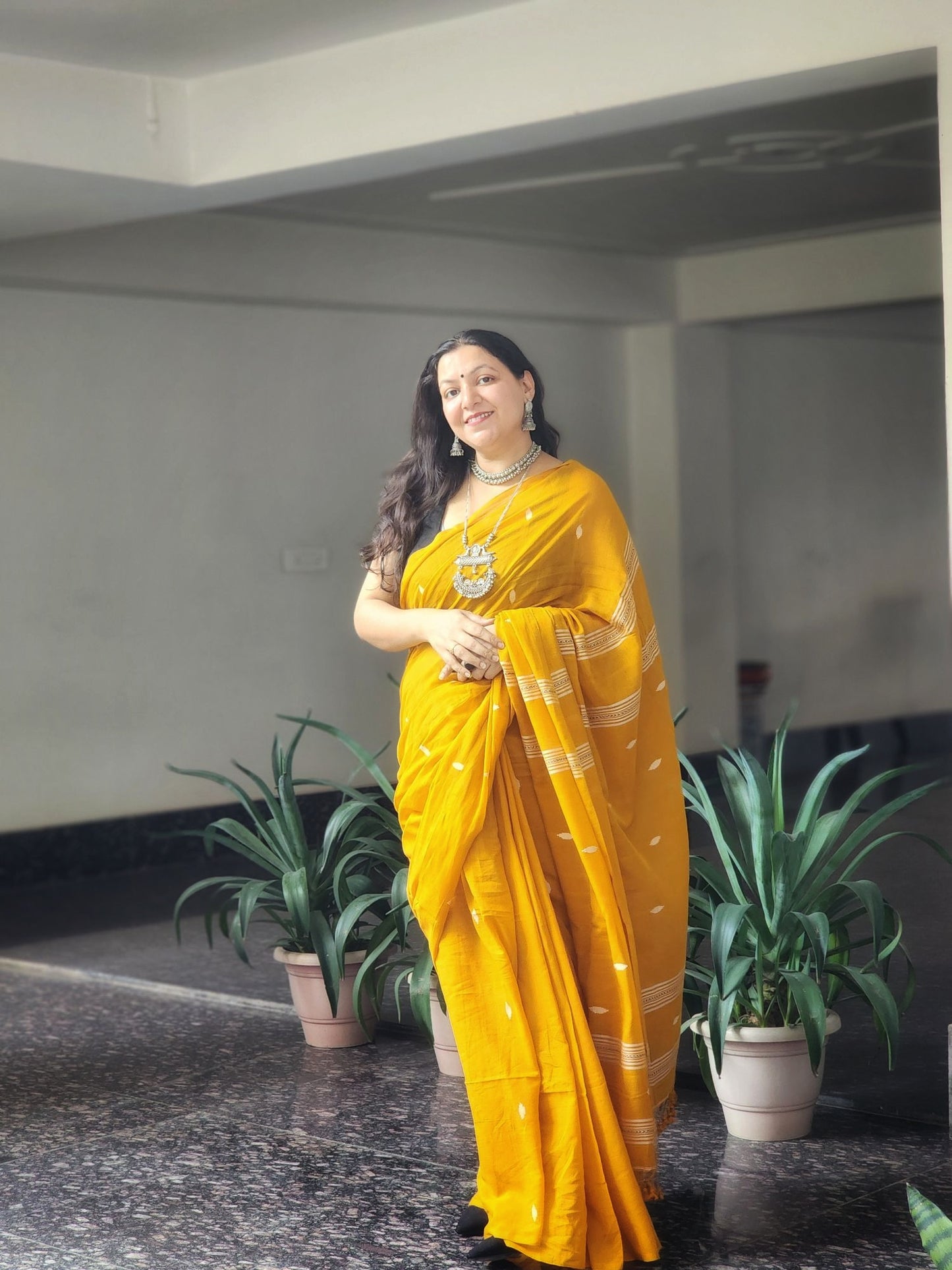 Cotton saree