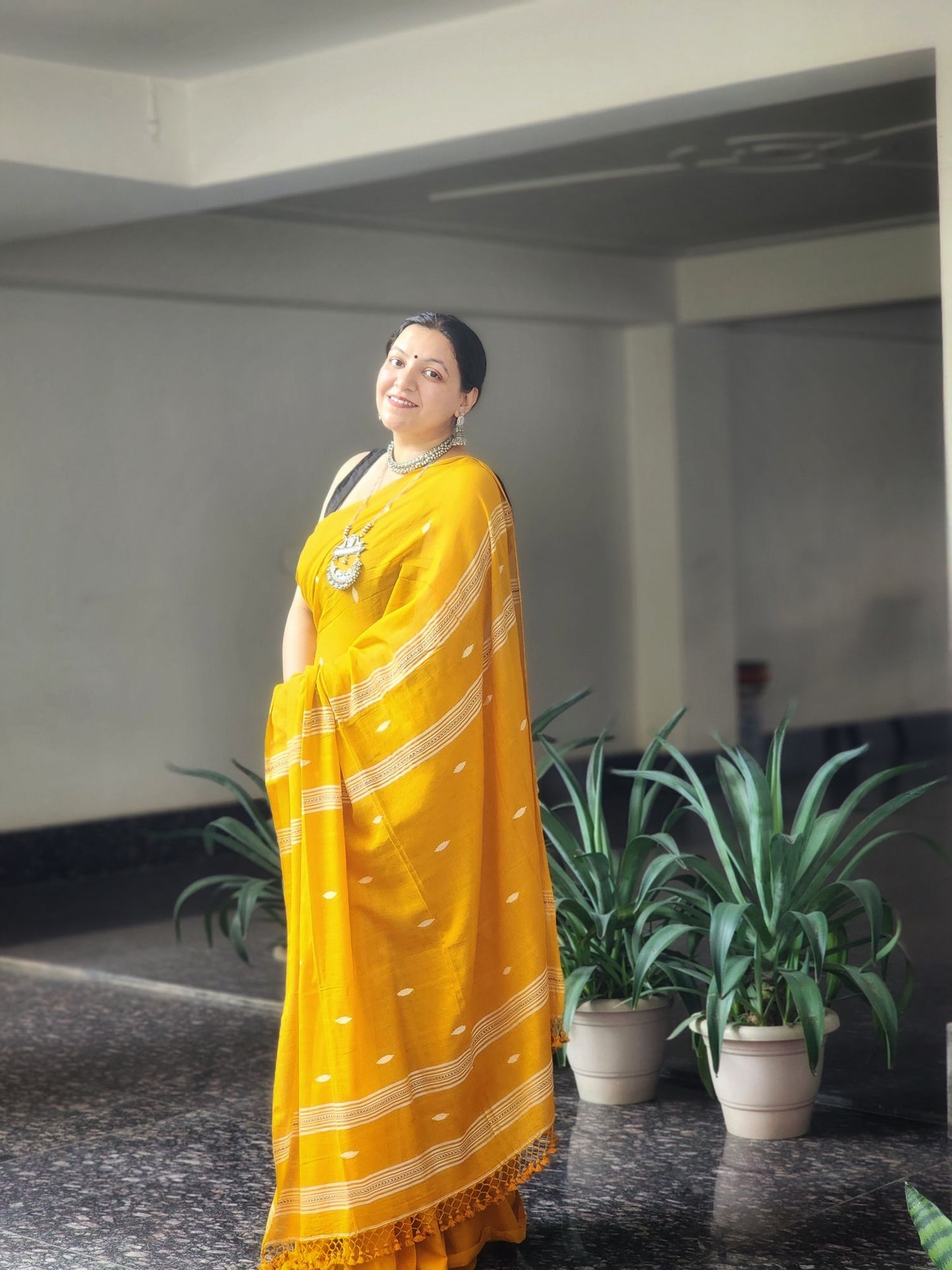 Cotton saree