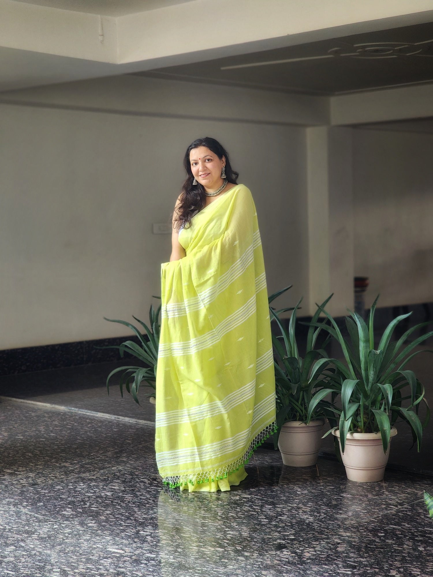 Cotton saree