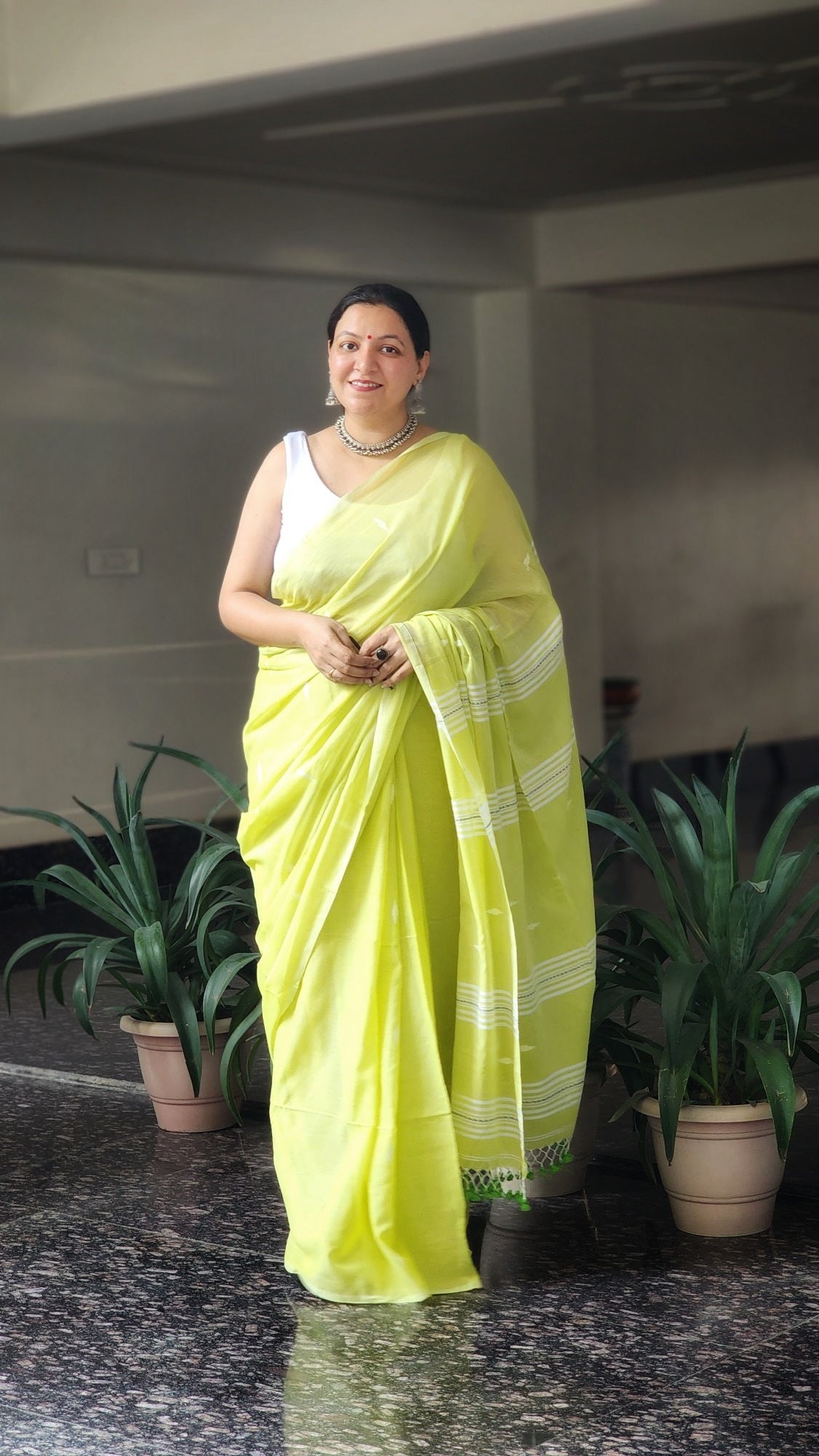 Cotton saree