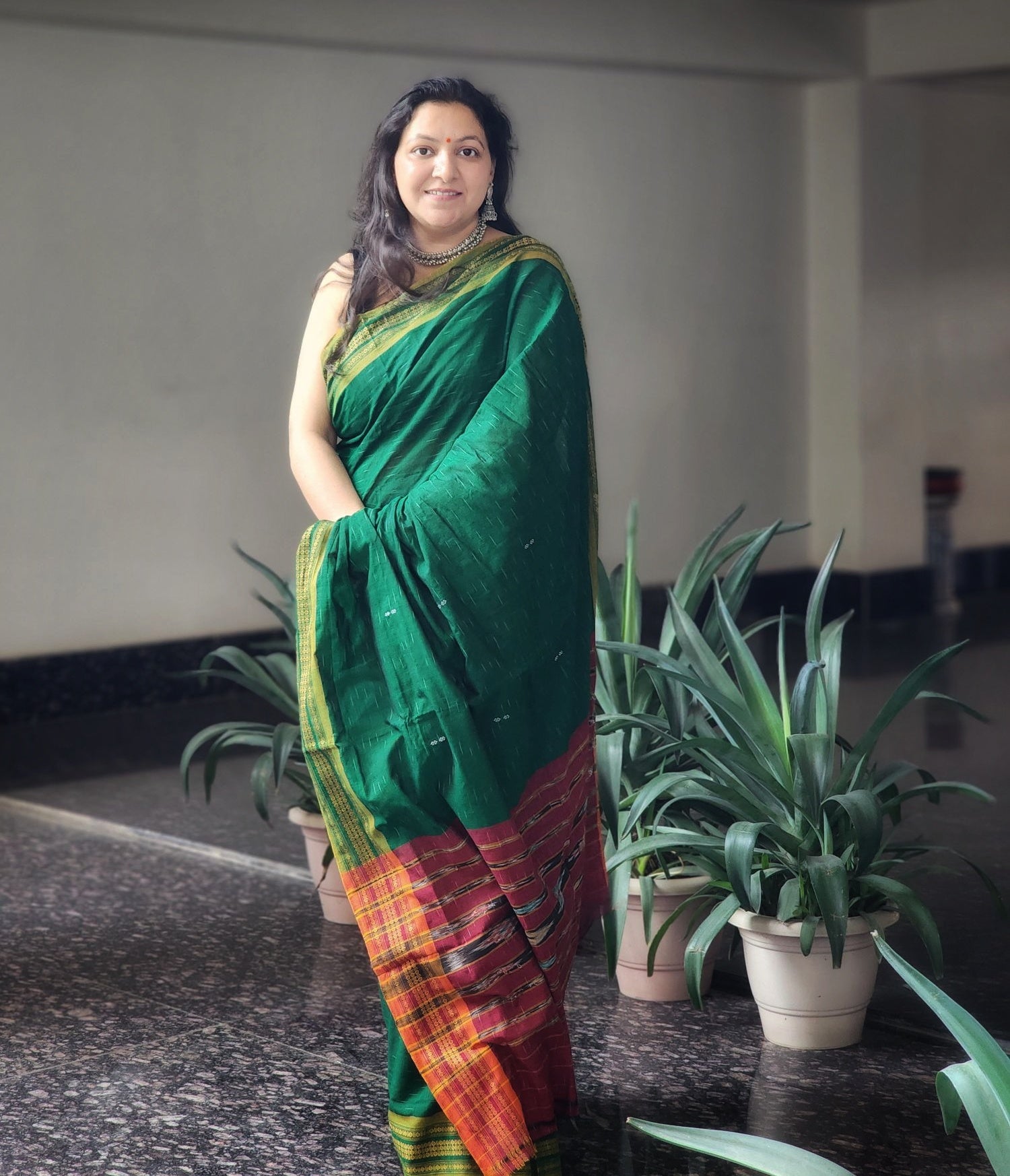 Cotton saree