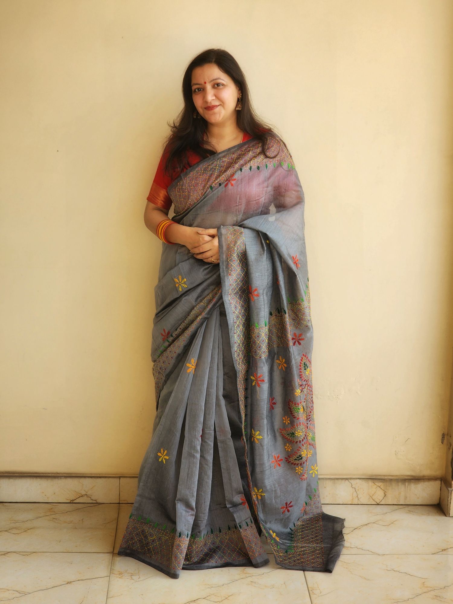 Cotton saree