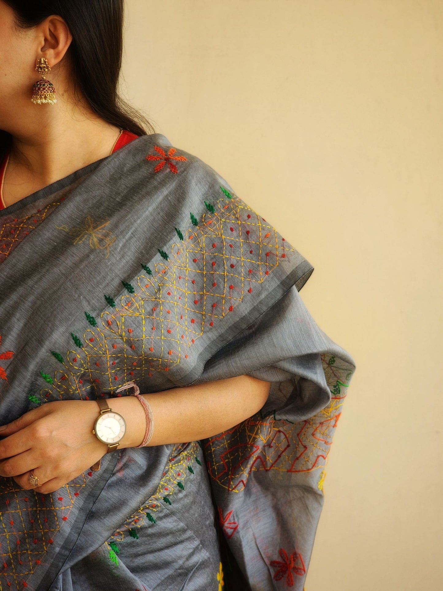 Cotton saree