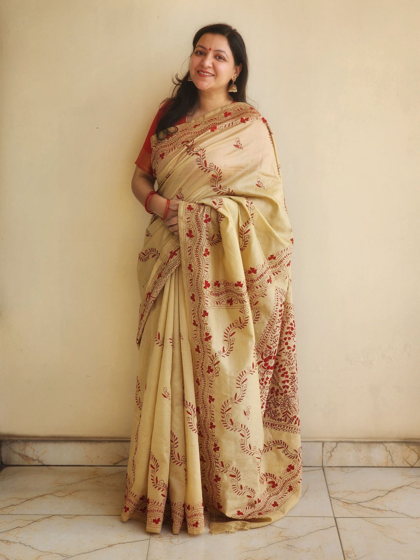 Cotton saree