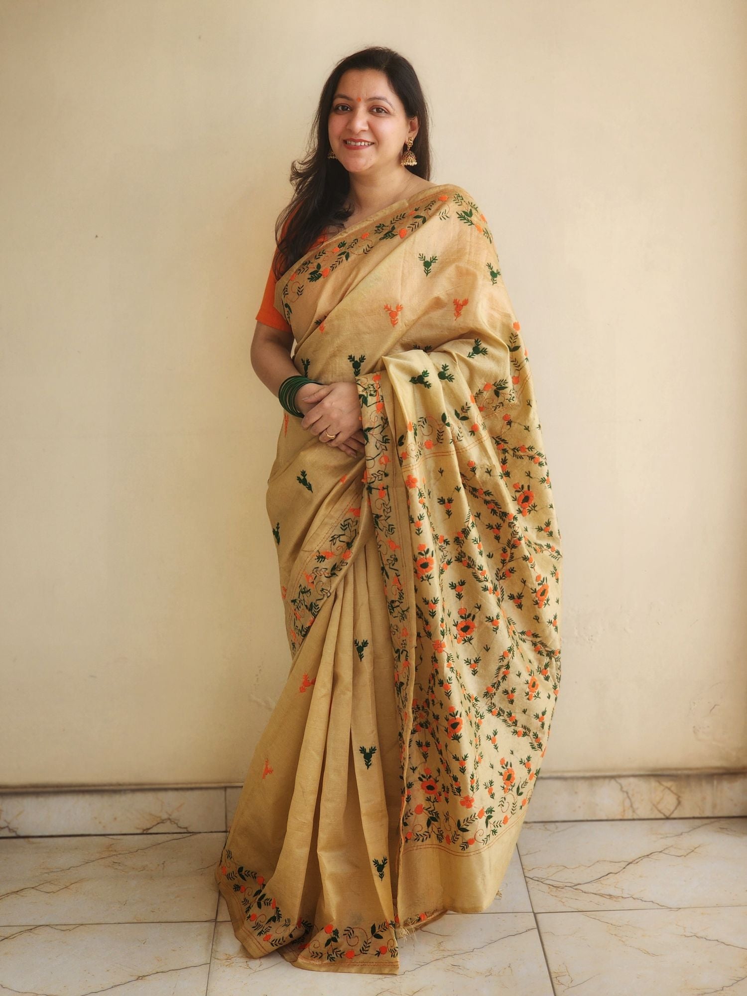 Cotton saree