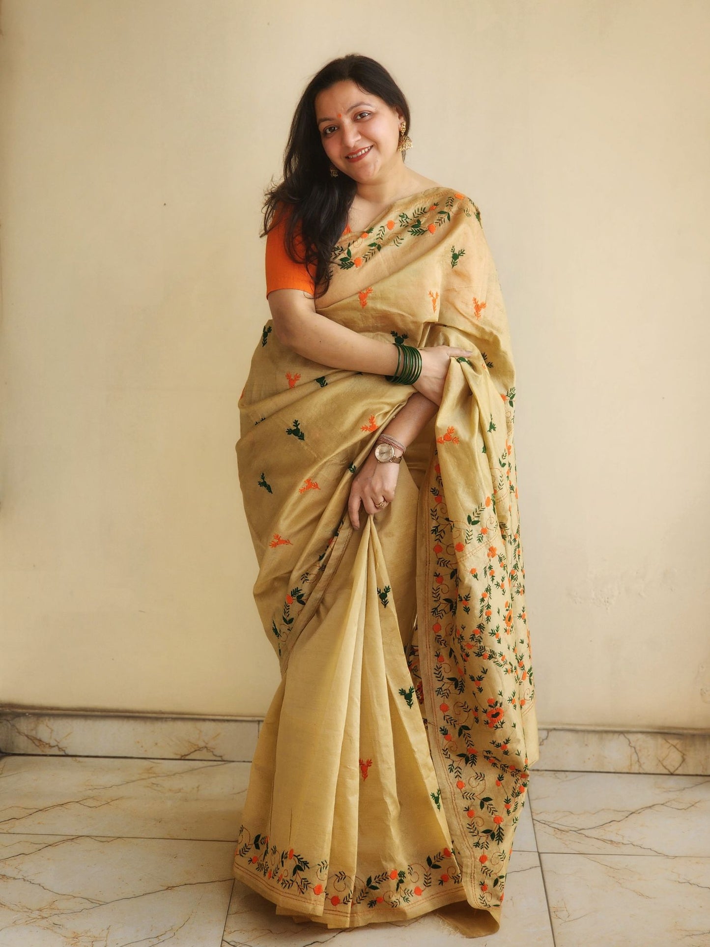 Cotton saree