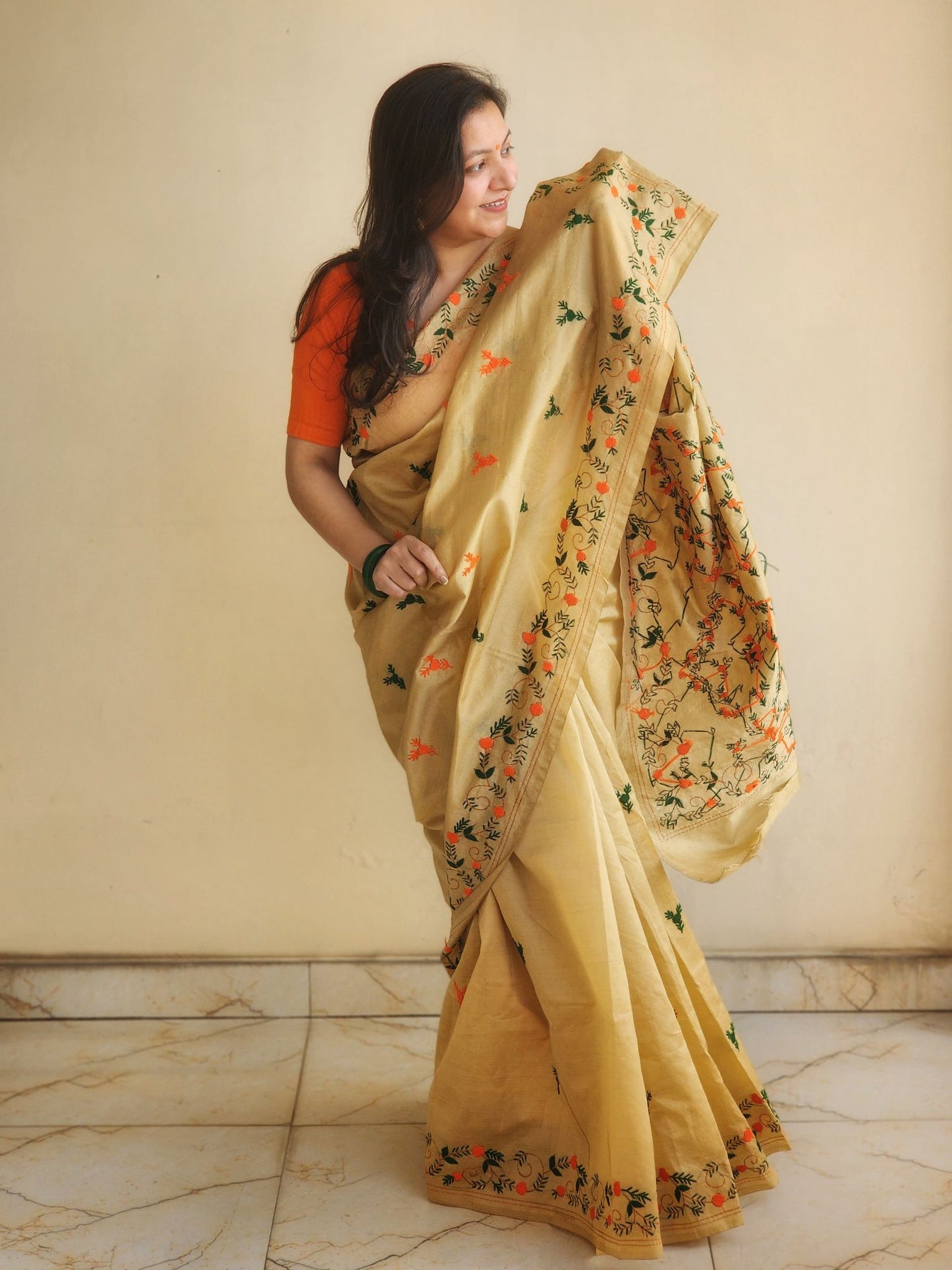 Cotton saree