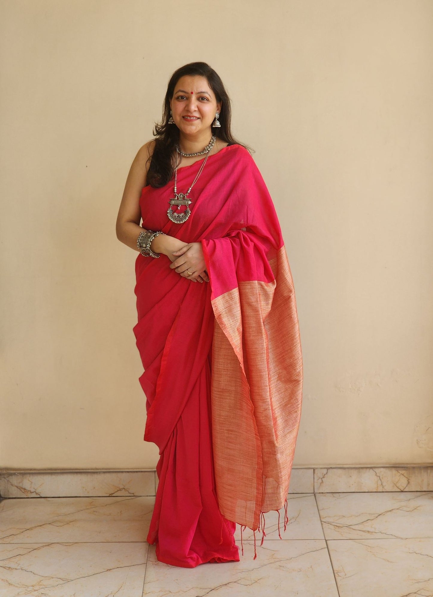 Cotton saree