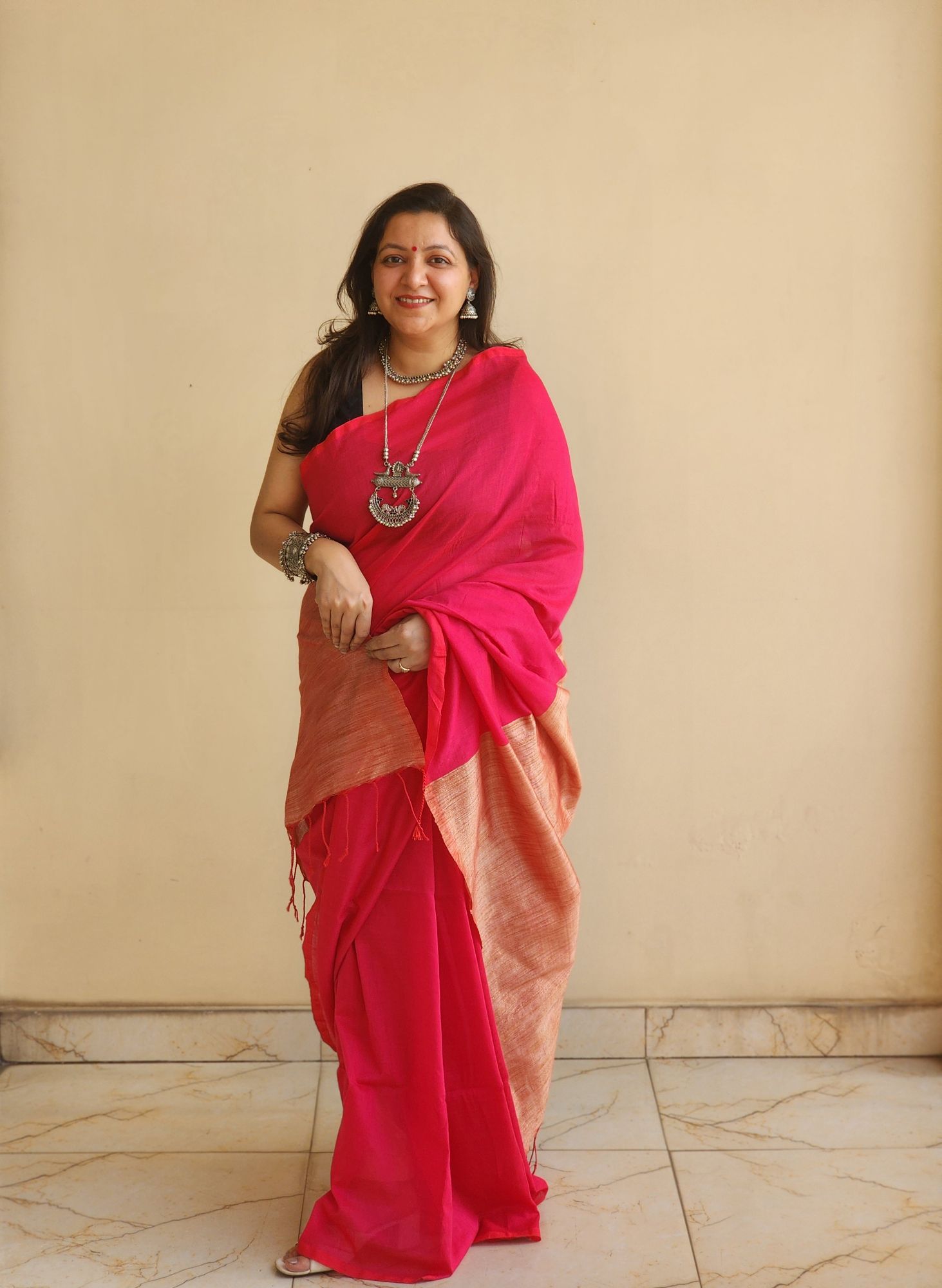 Cotton saree