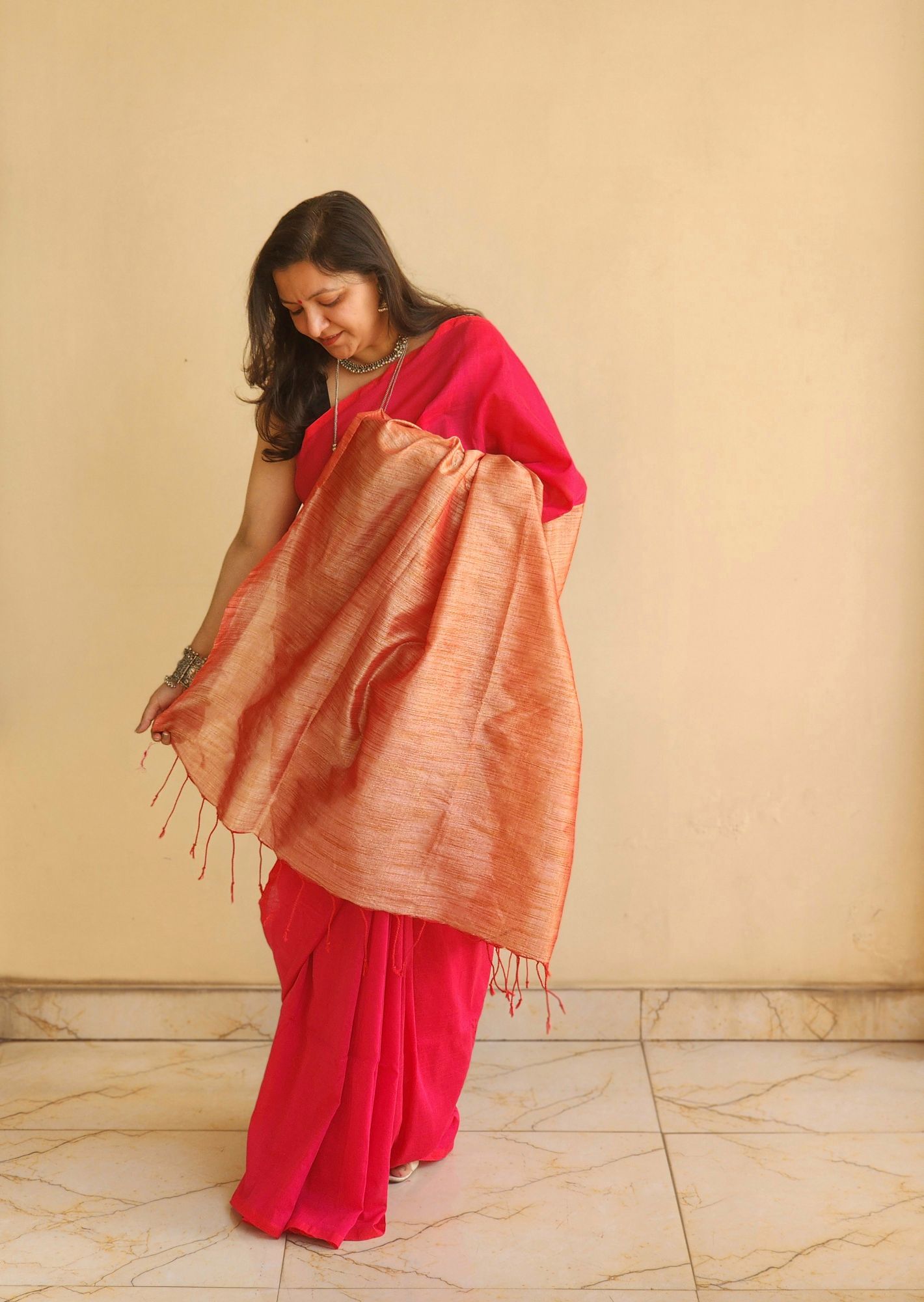 Cotton saree