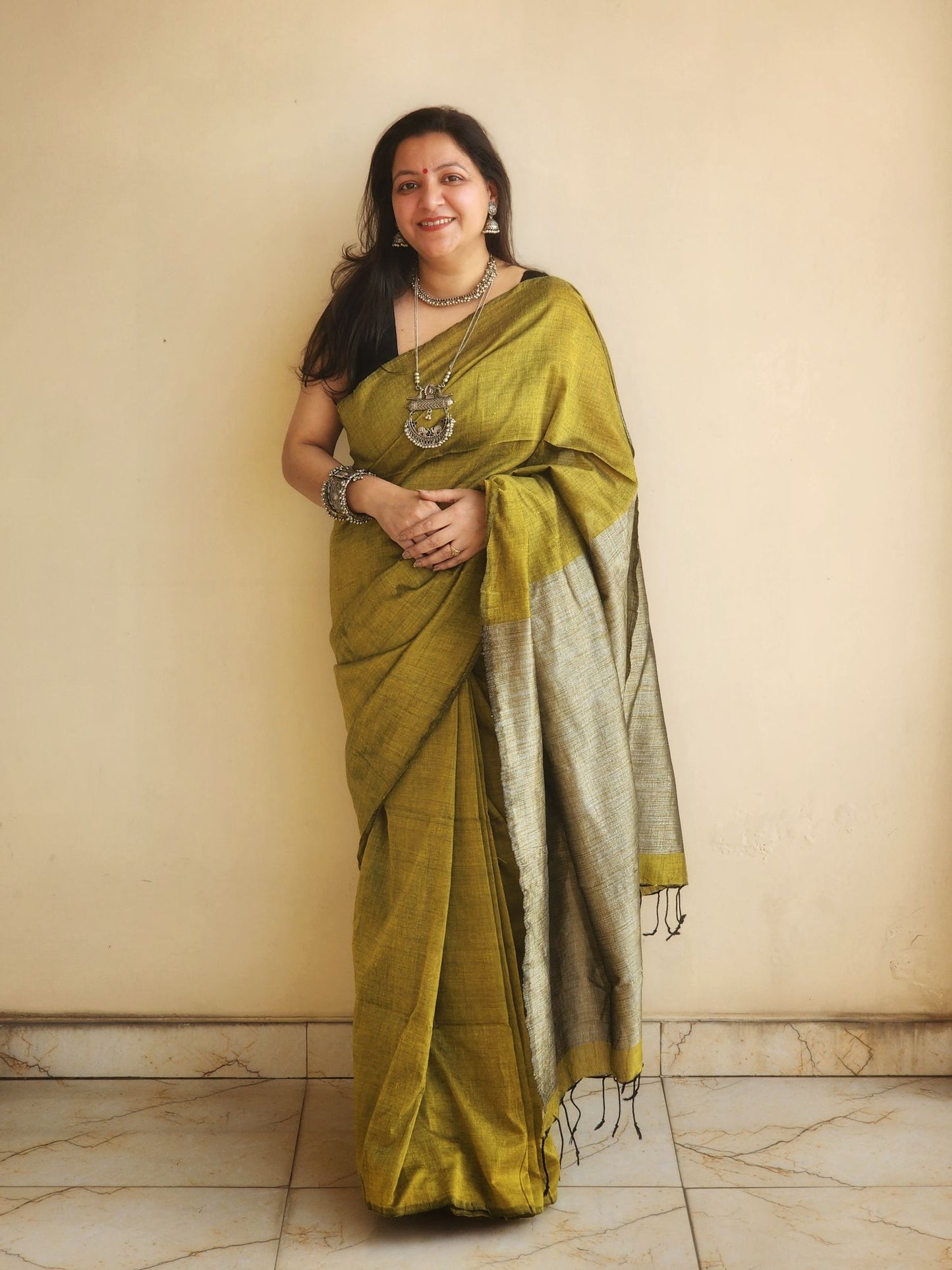 Cotton saree