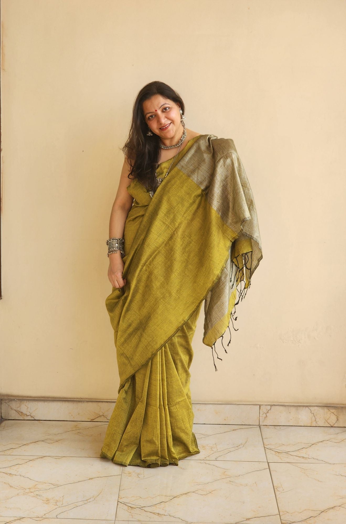 Cotton saree