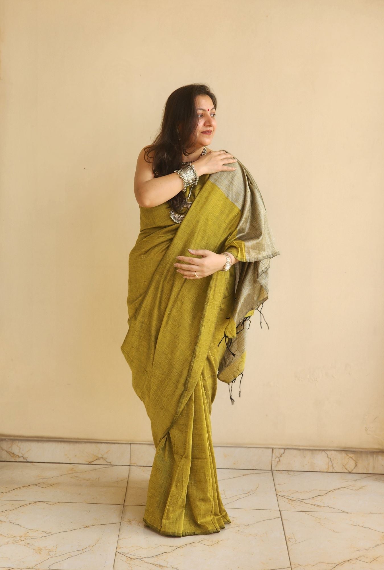 Cotton saree