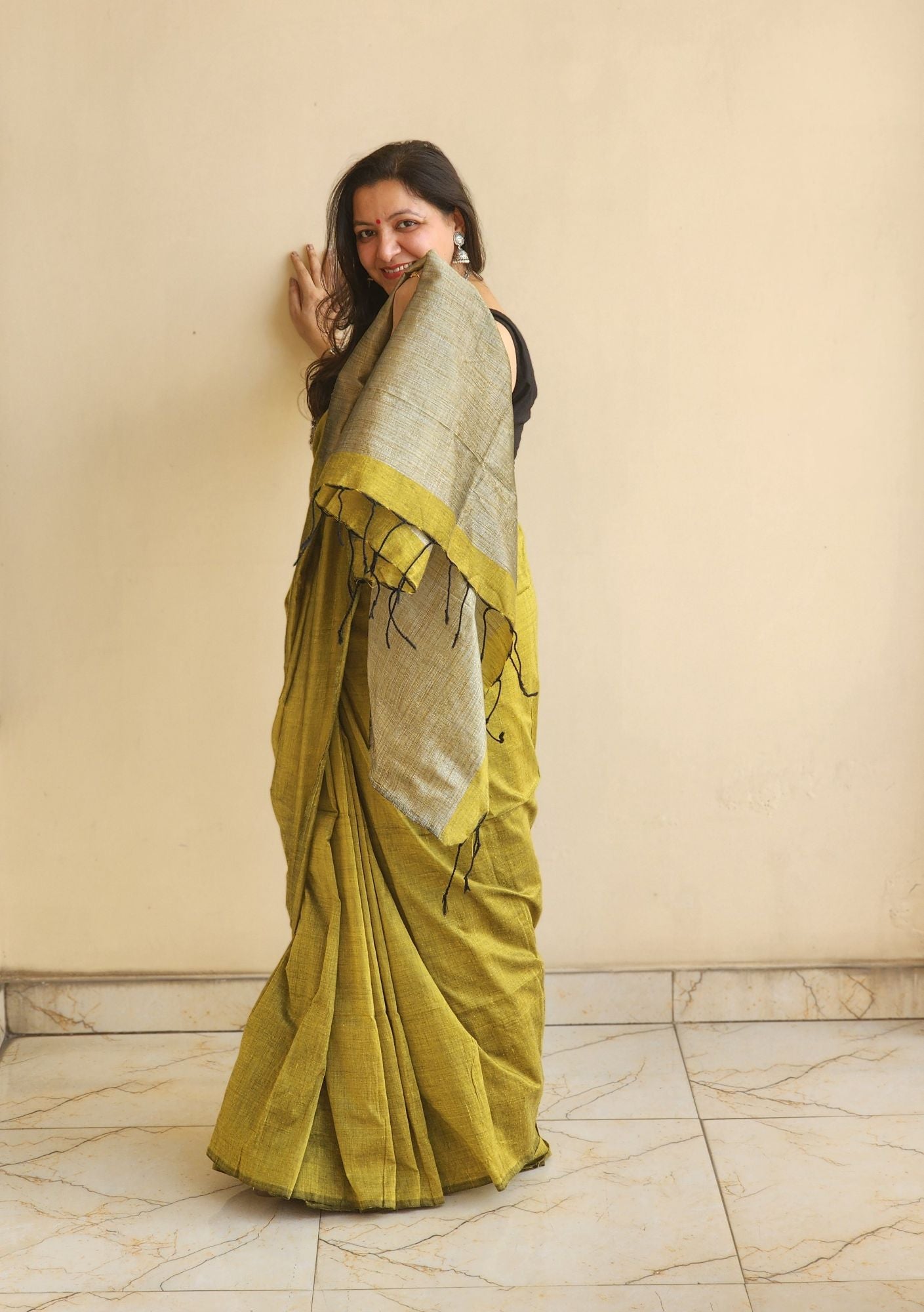 Cotton saree