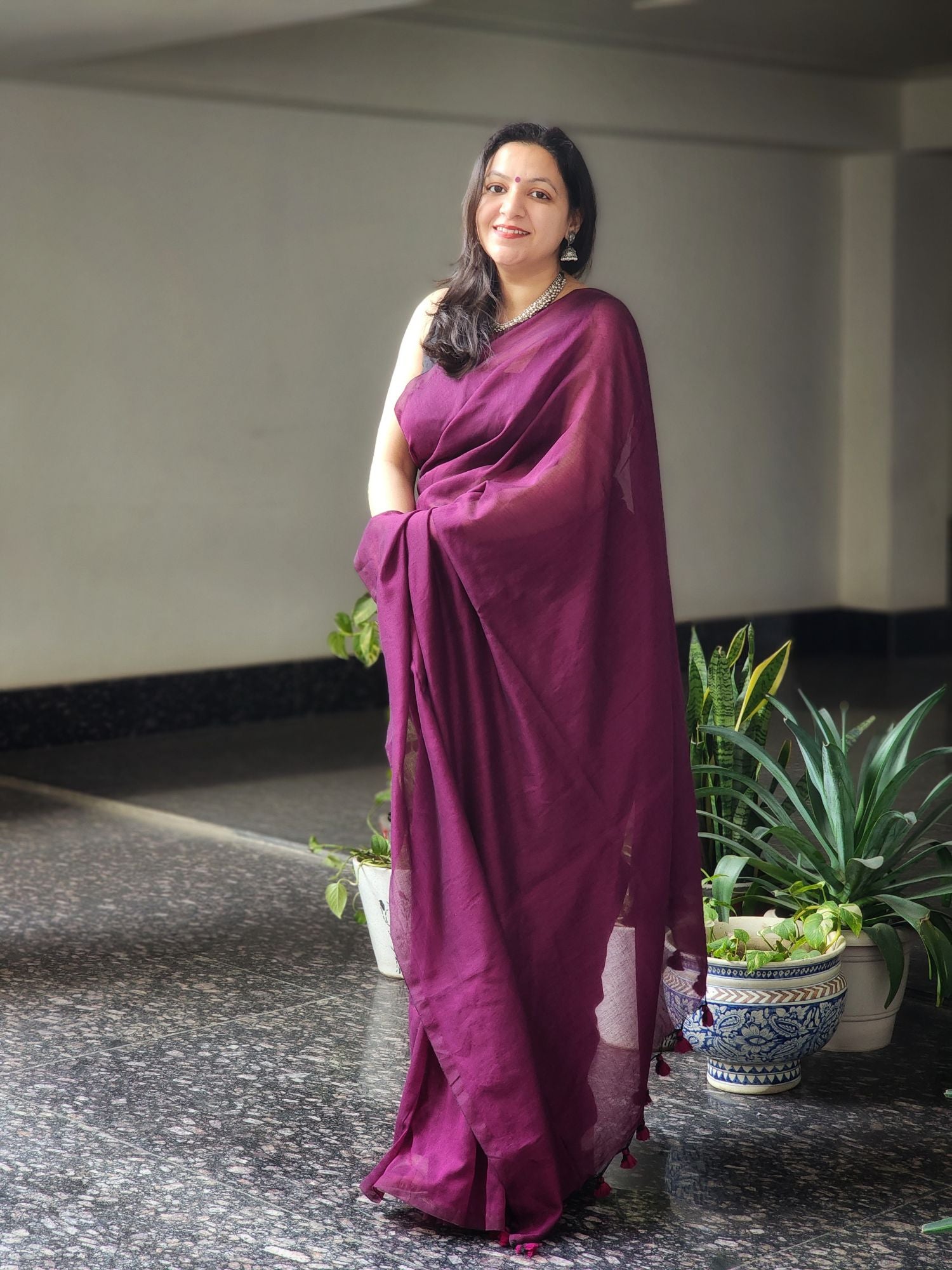 Cotton saree