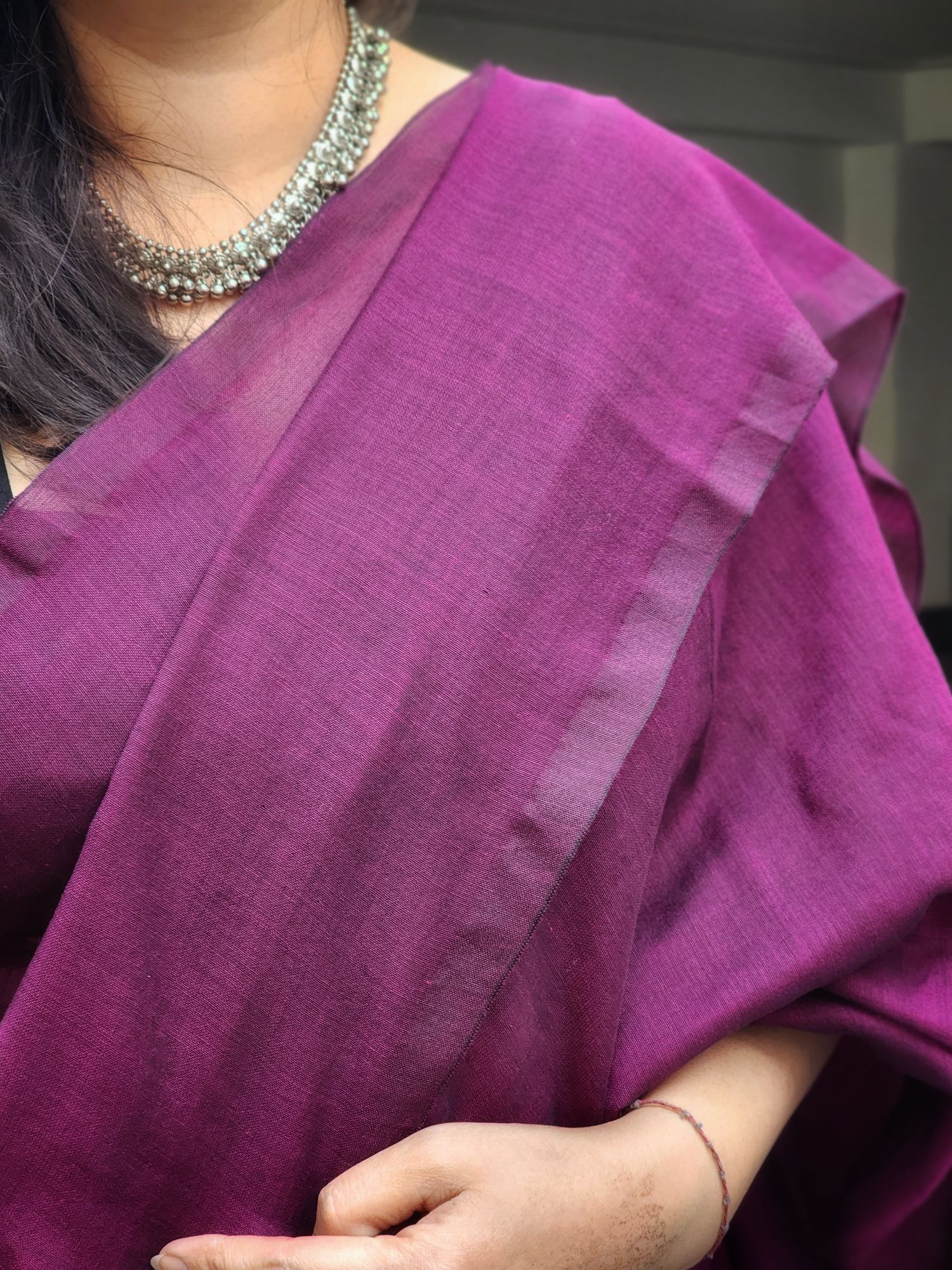 Cotton saree