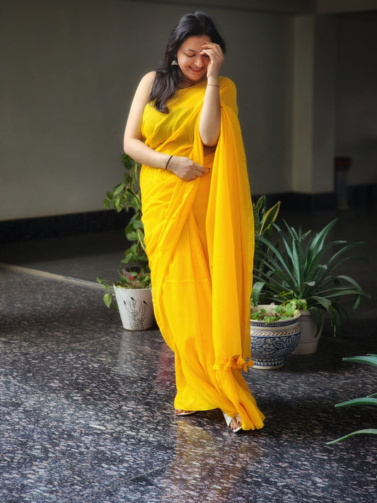 Cotton saree