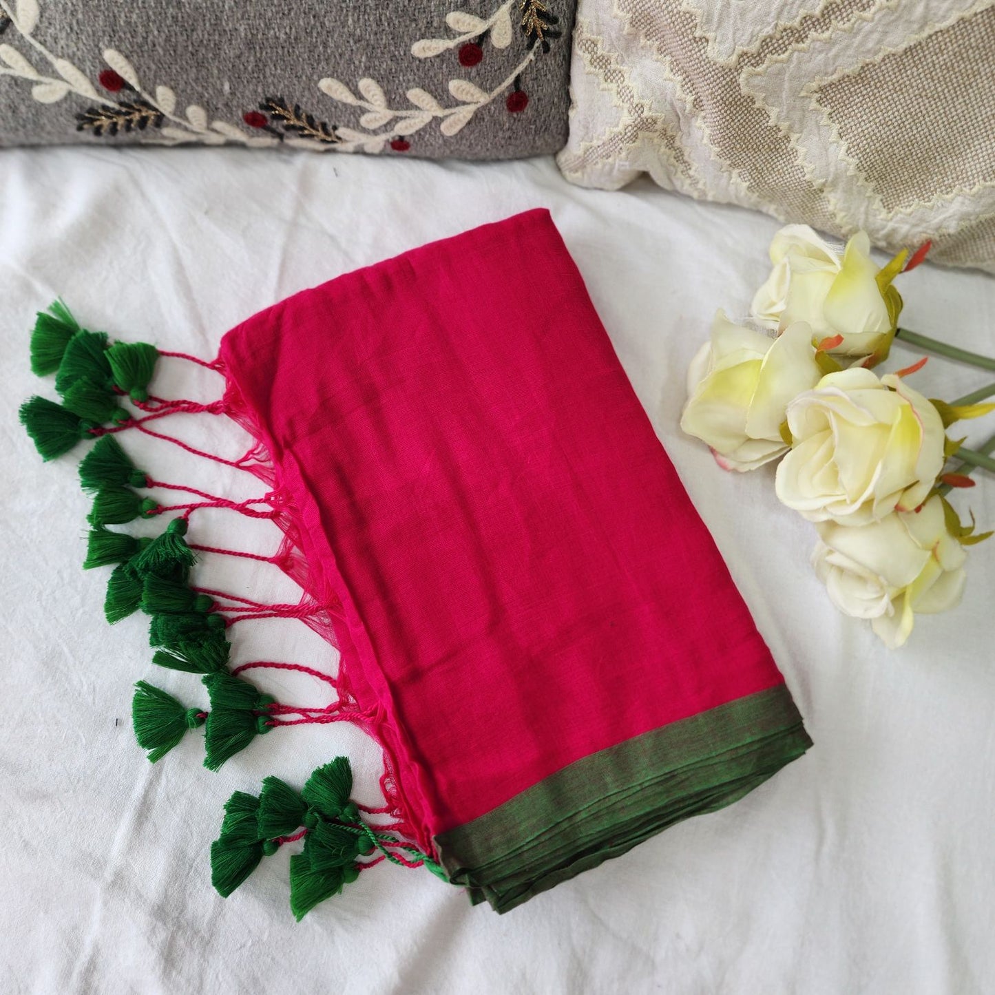 Cotton saree