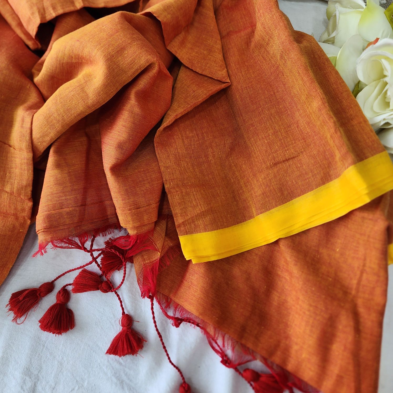 Cotton saree