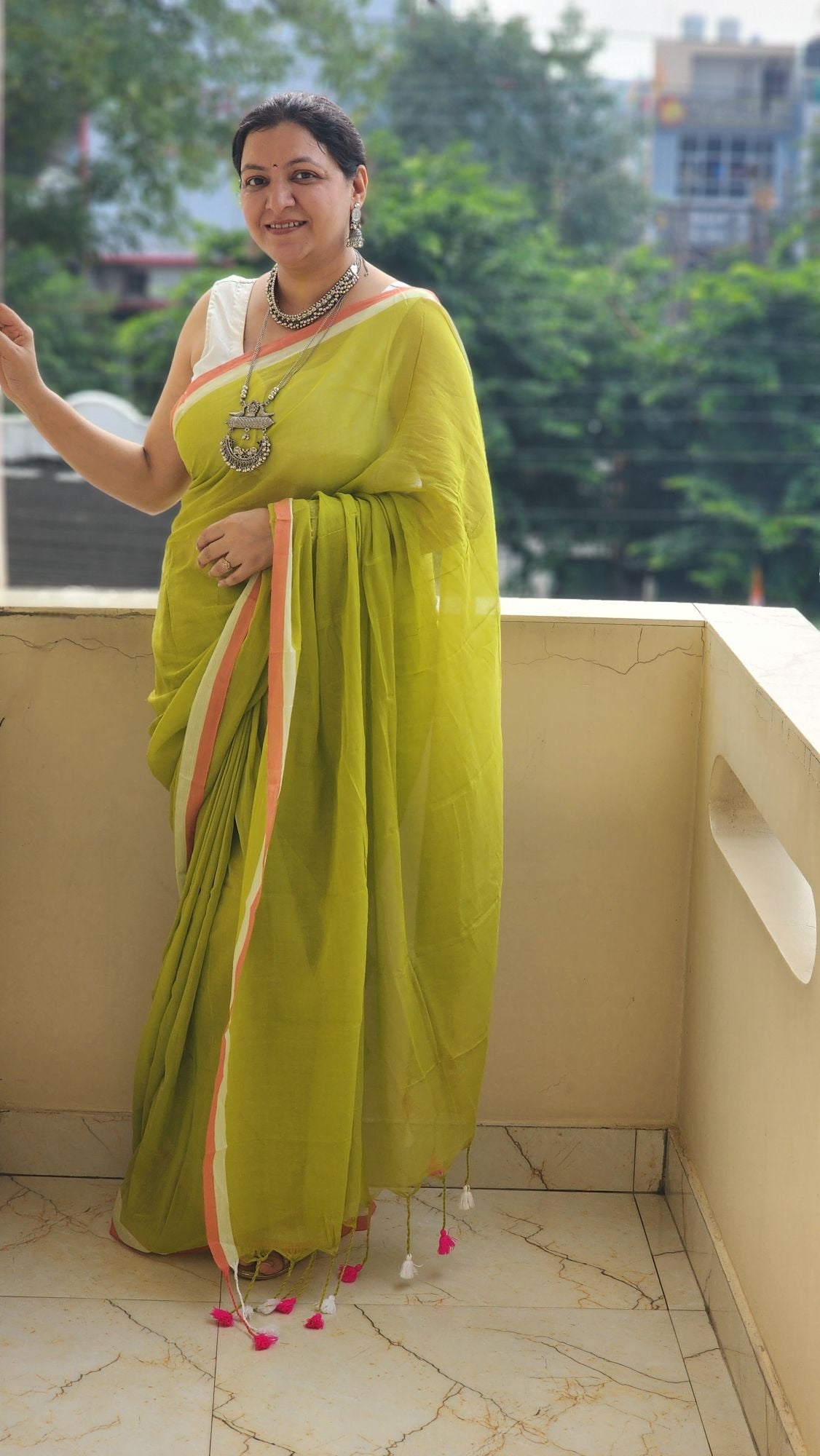 Cotton saree