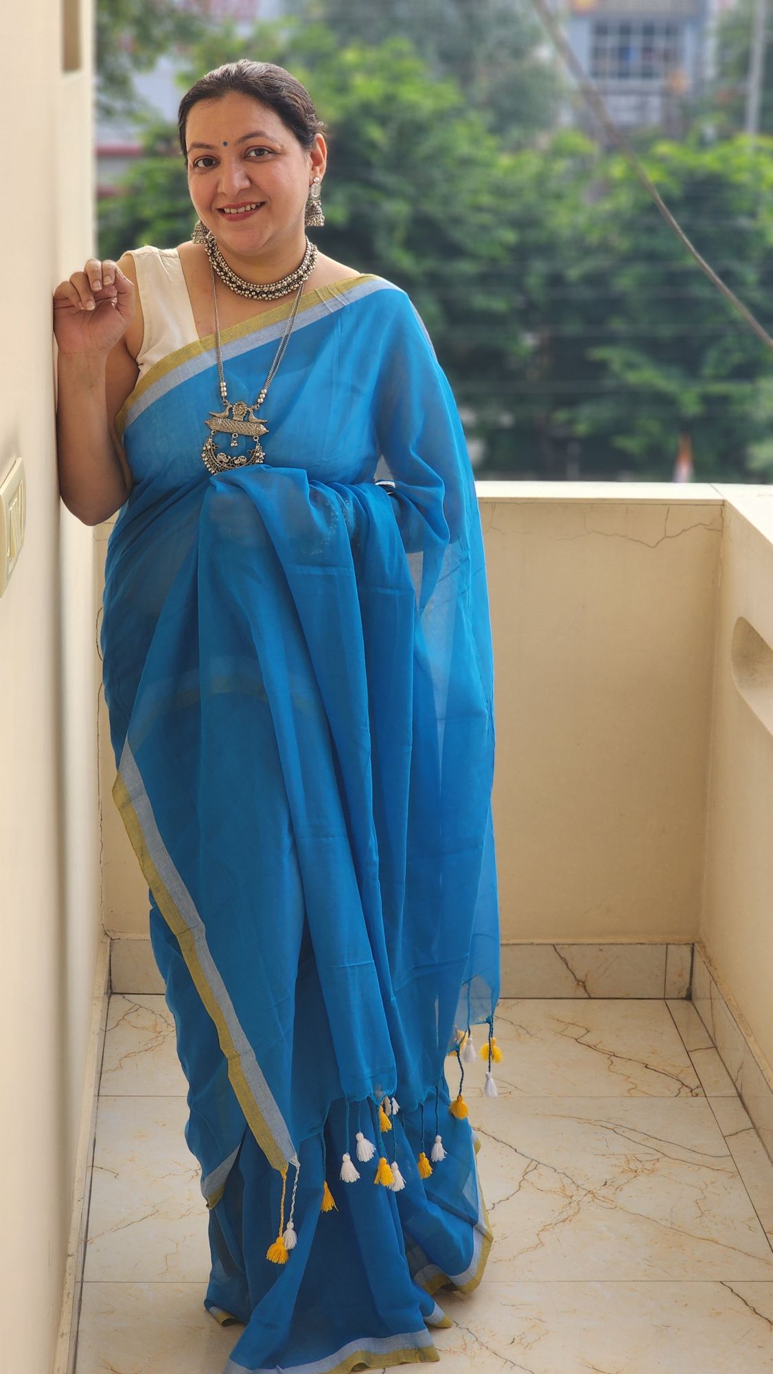 Cotton saree