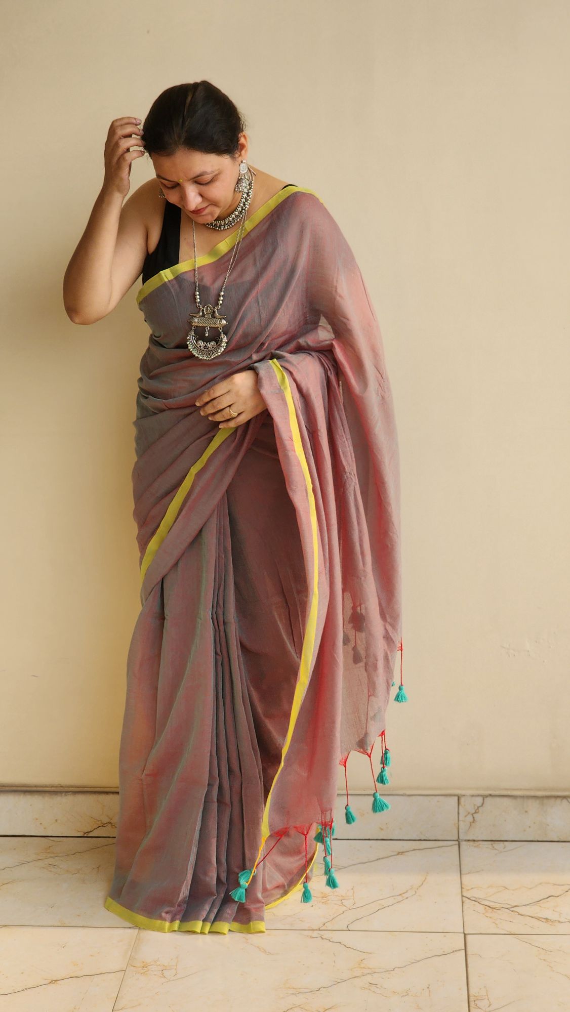 Cotton saree