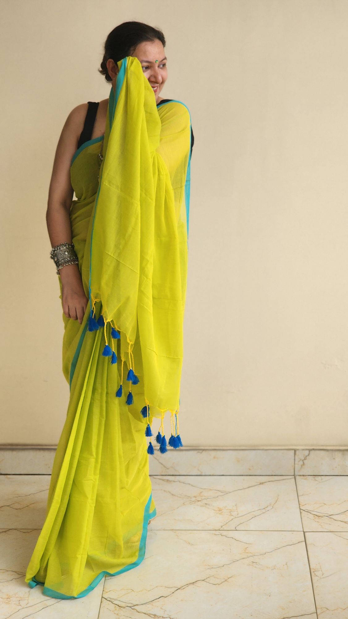 Cotton saree