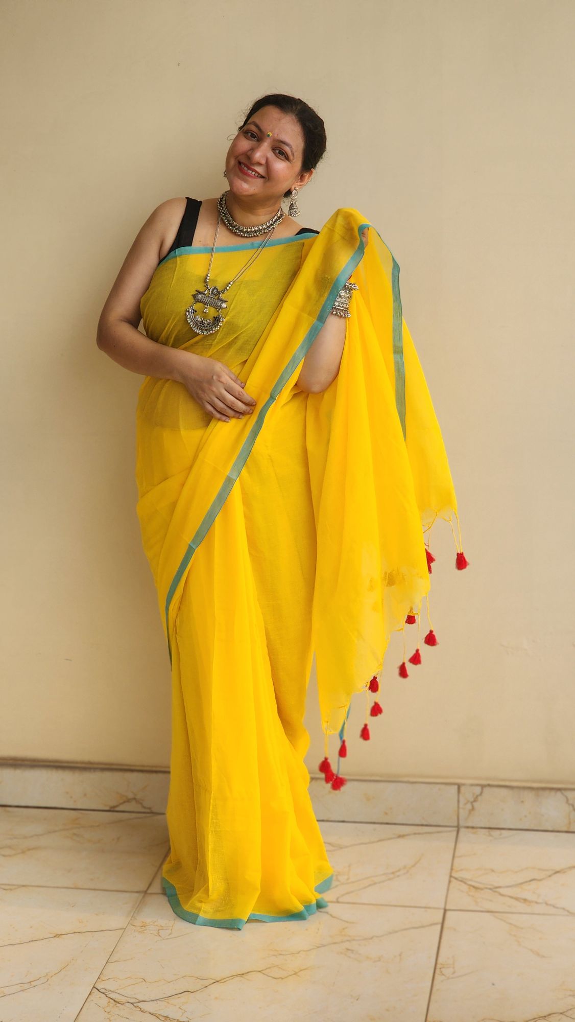 Cotton saree