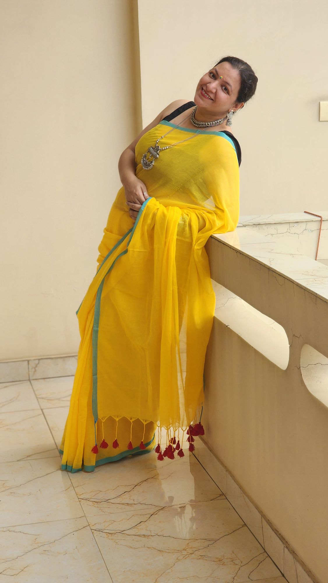 Cotton saree