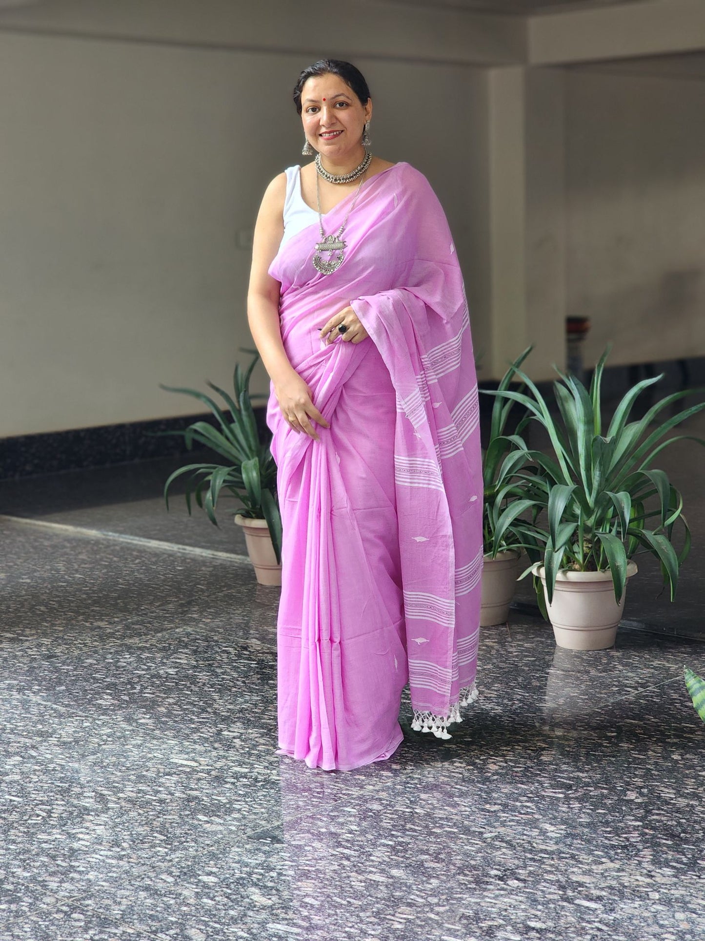 Cotton saree