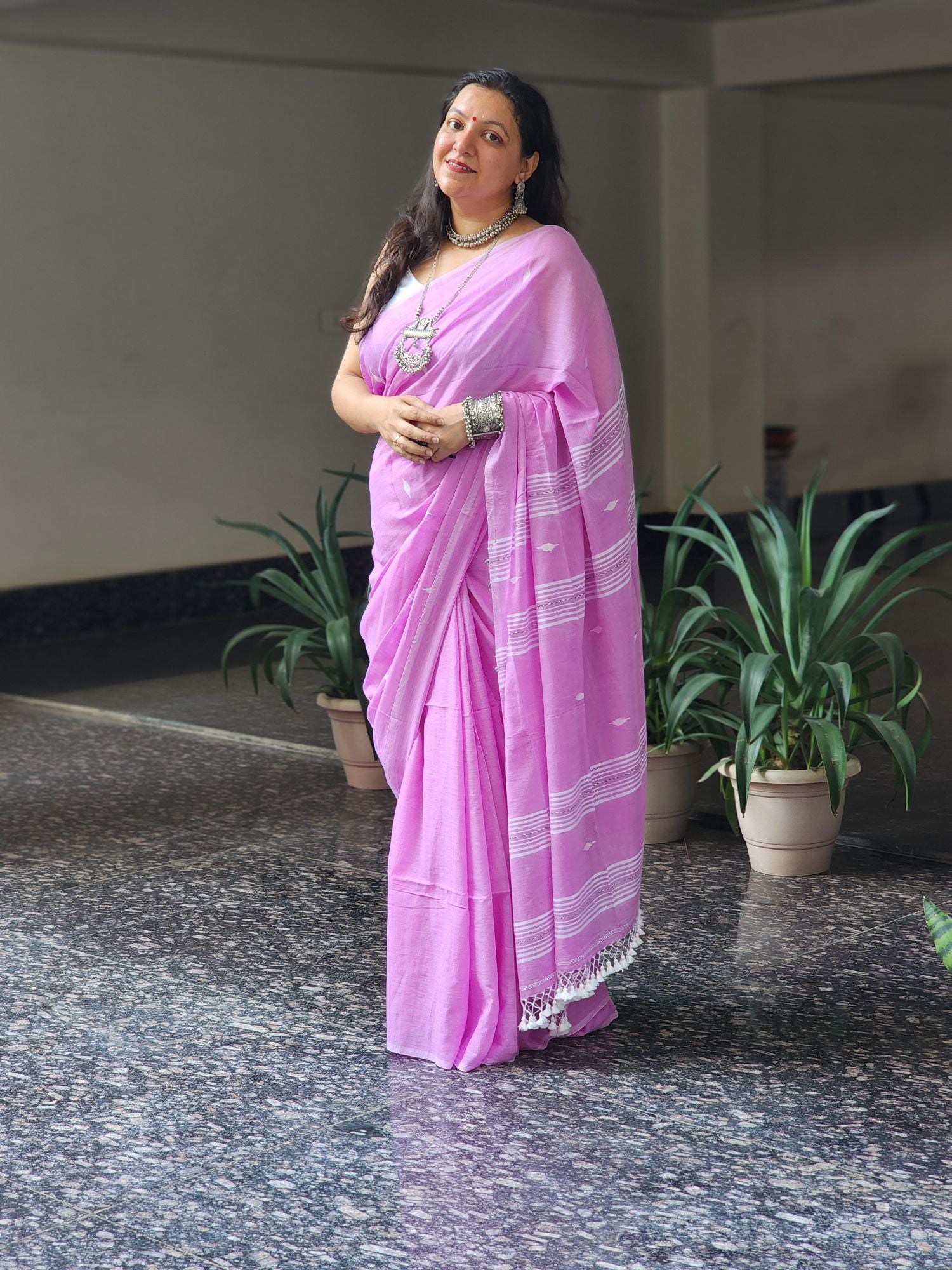 Cotton saree