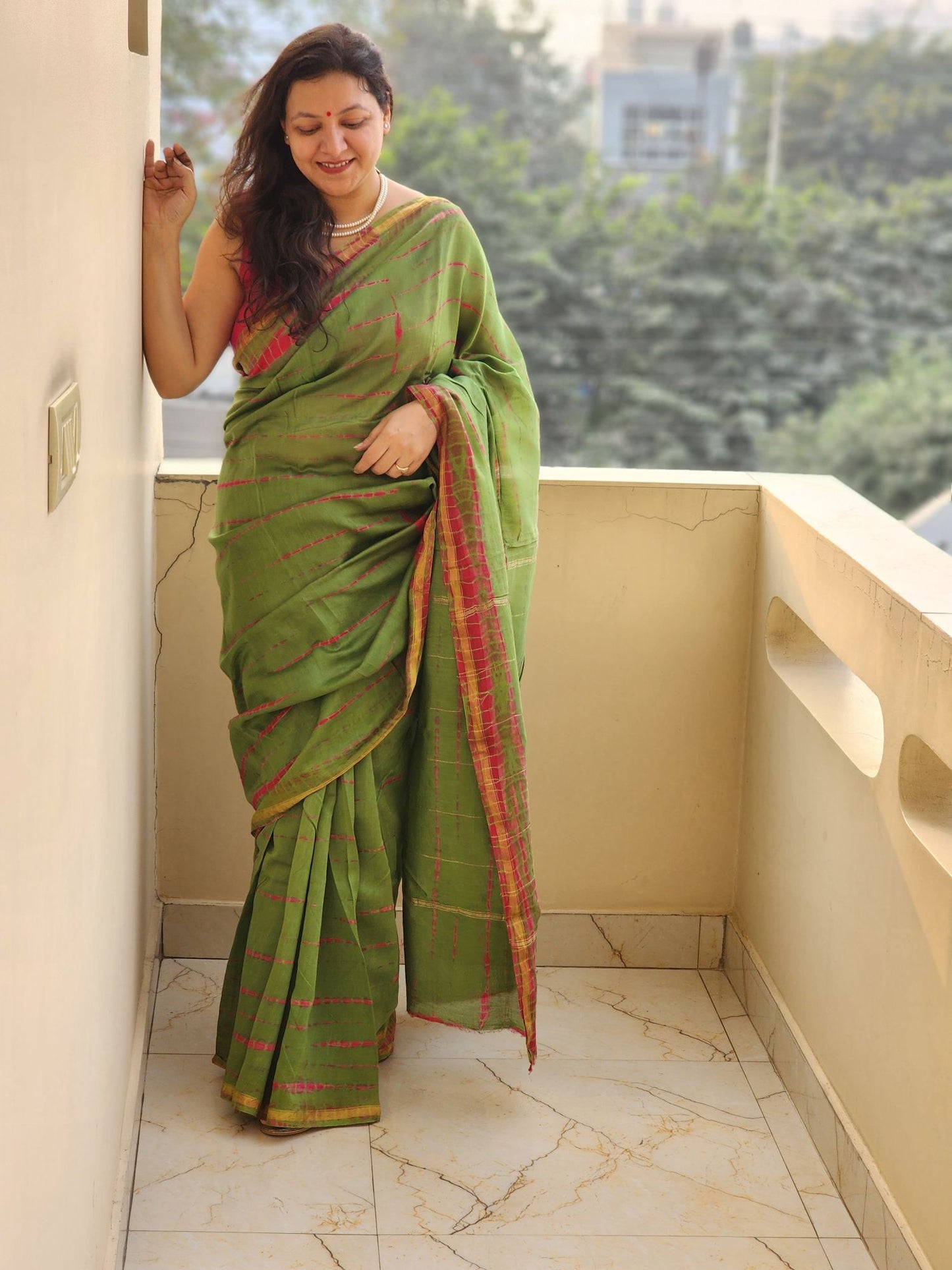 Cotton saree