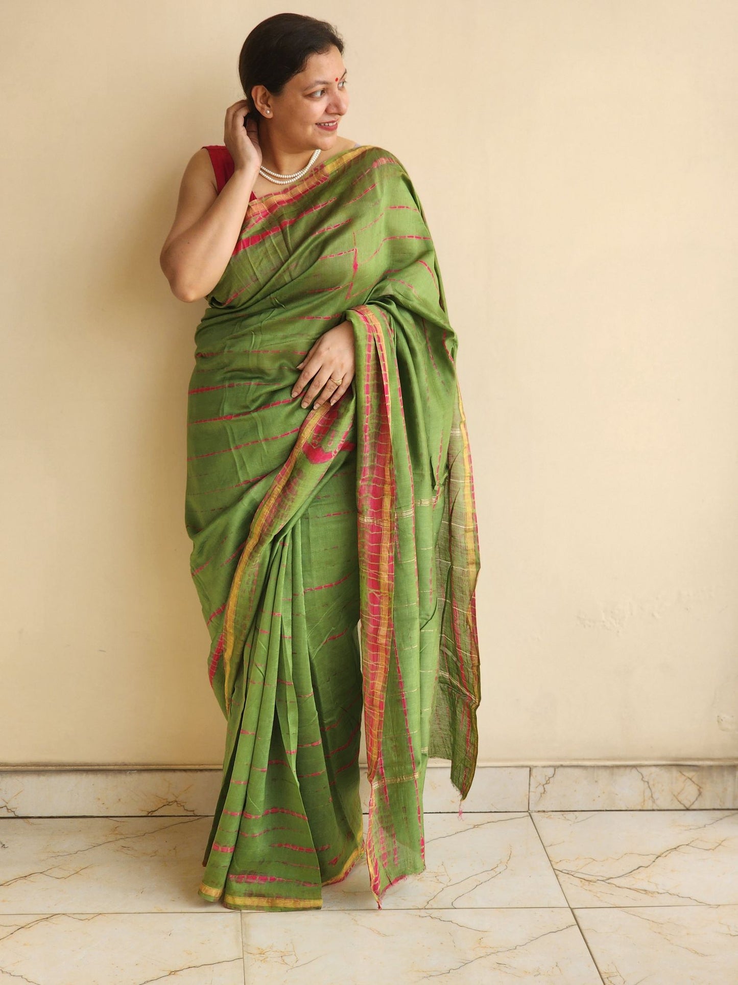 Cotton saree