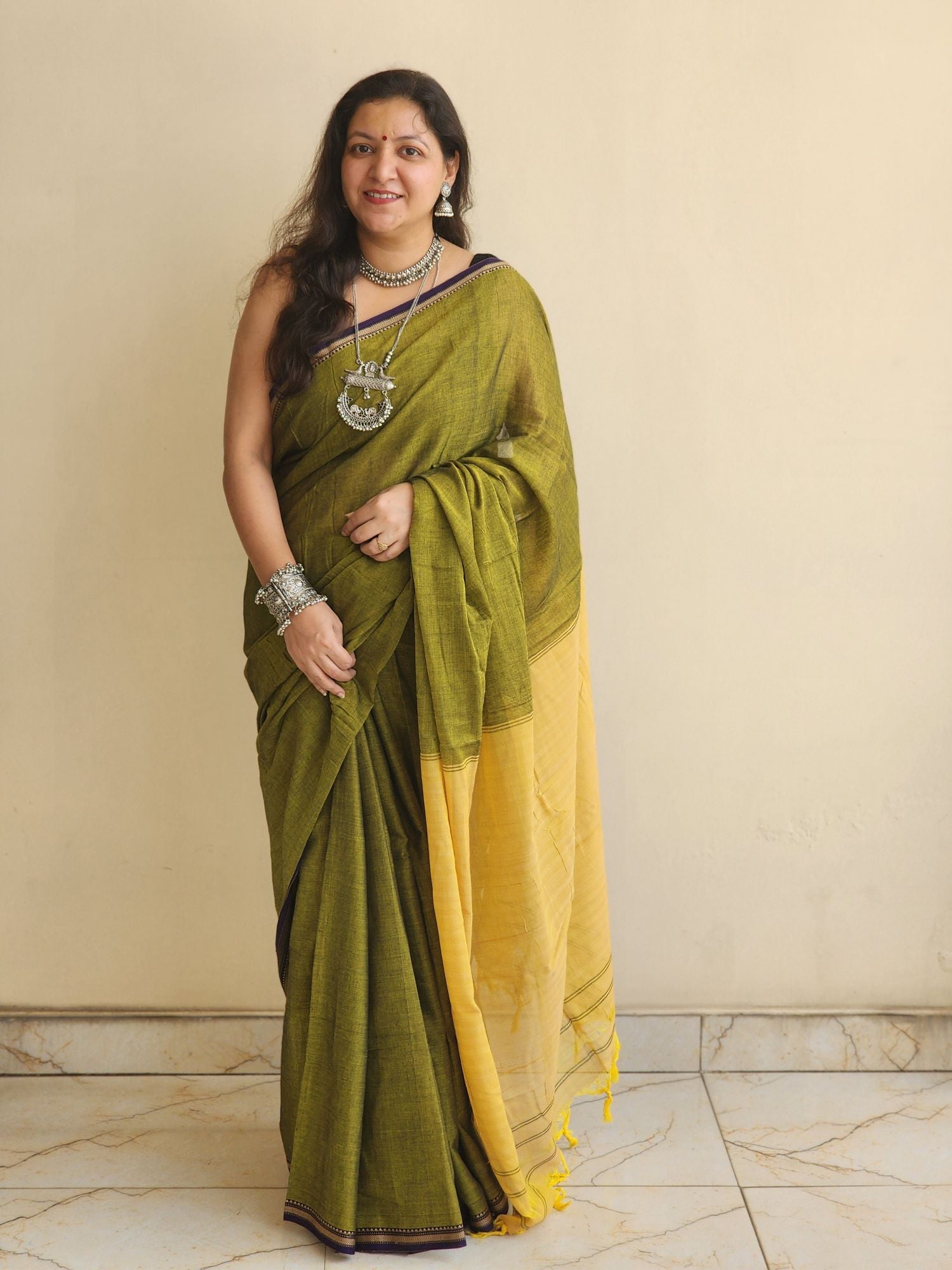 Cotton saree