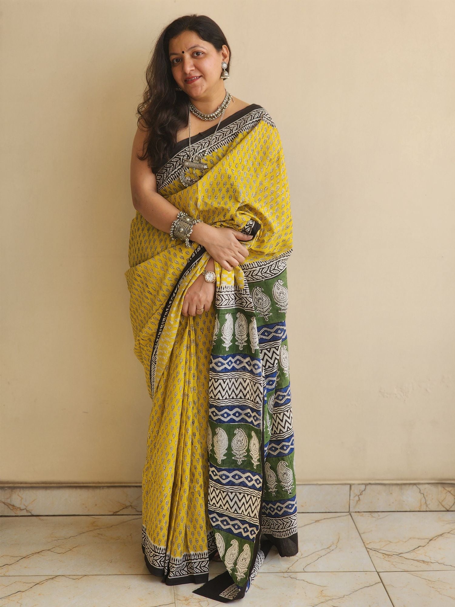 Cotton saree