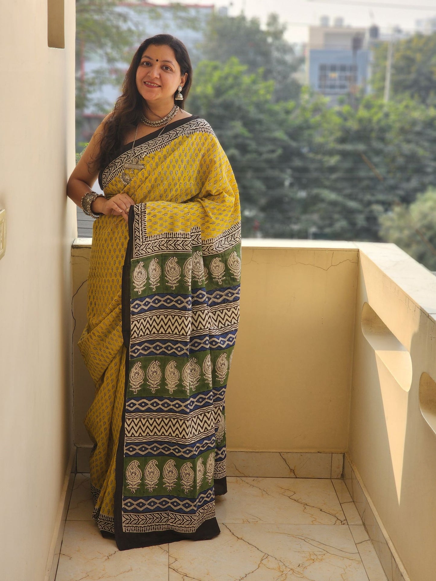 Cotton saree