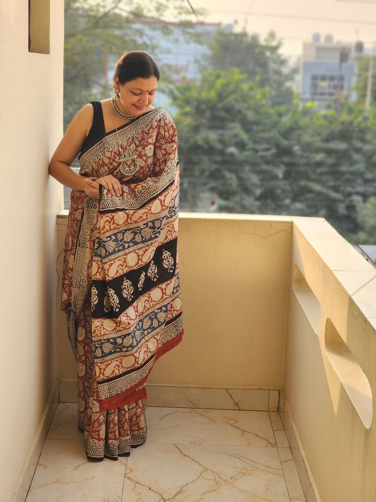 Cotton saree