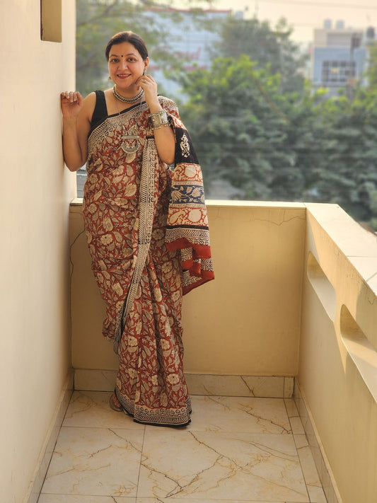 Cotton saree