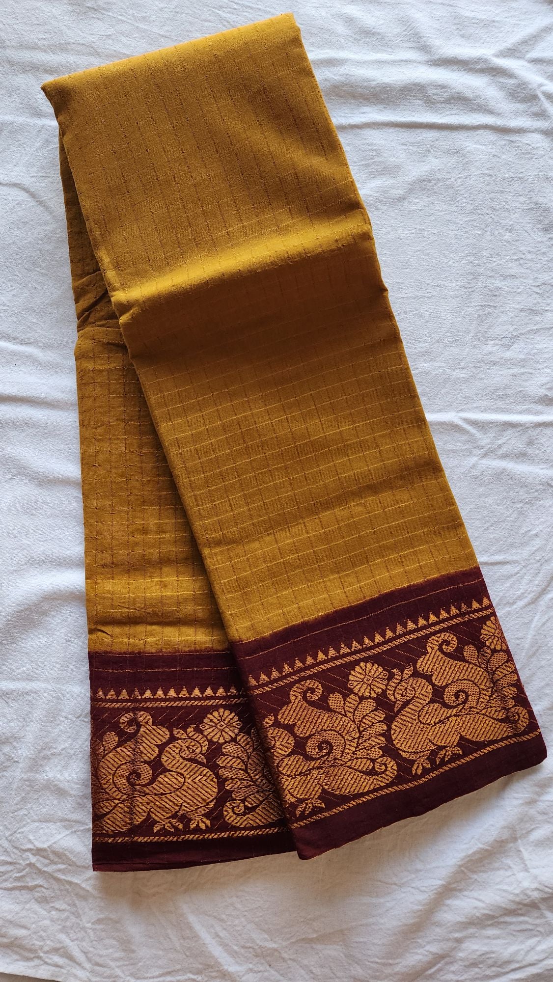 Cotton saree