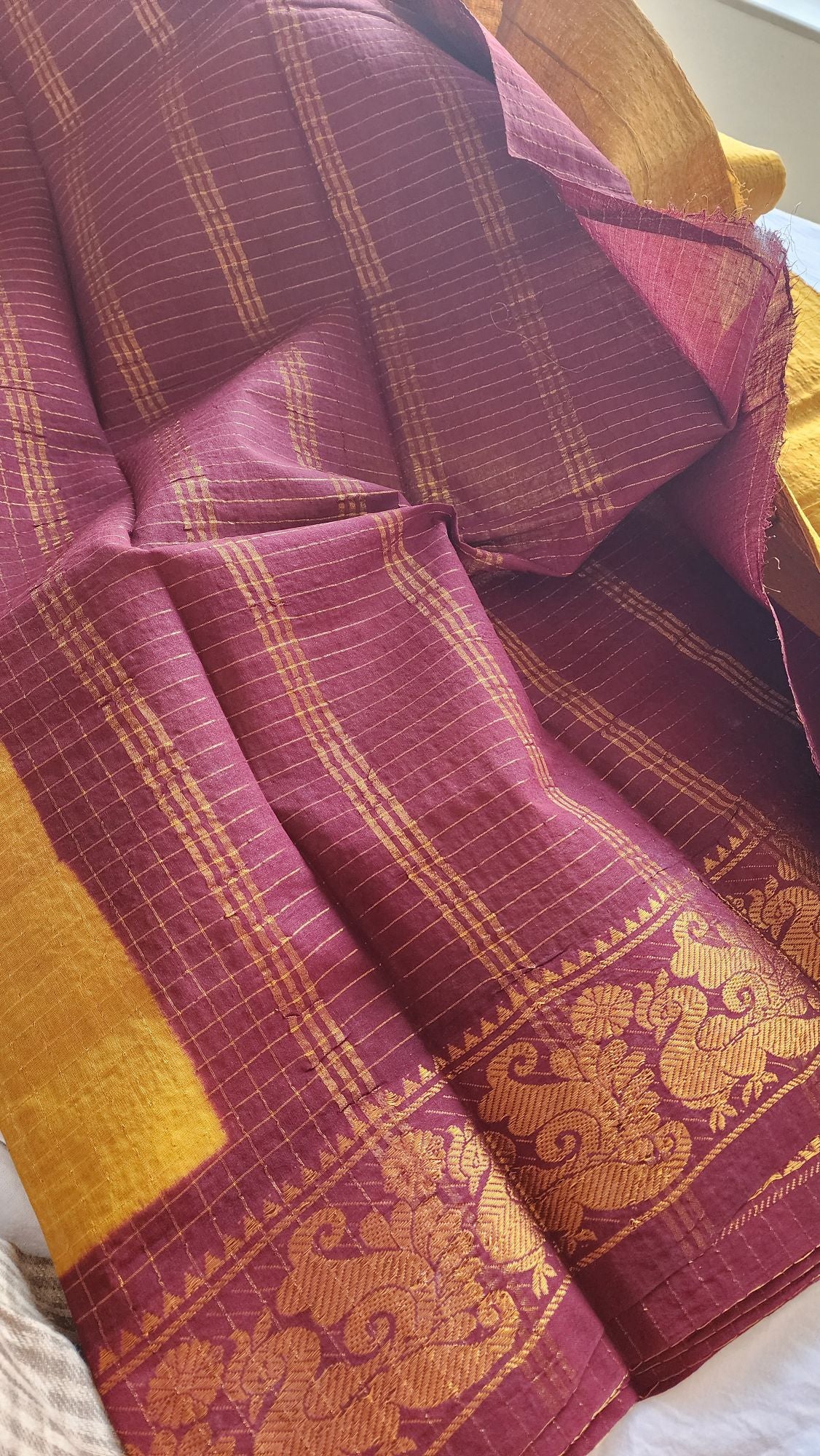 Cotton saree