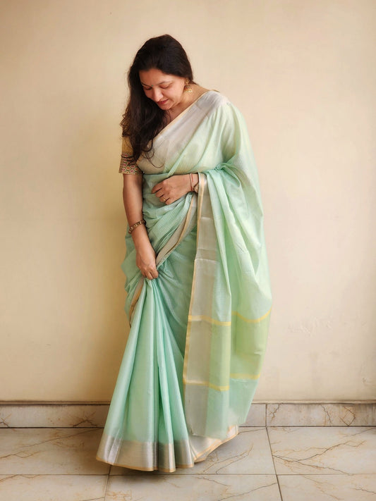 Cotton saree