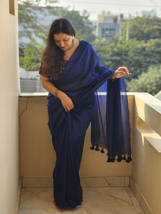 Cotton saree