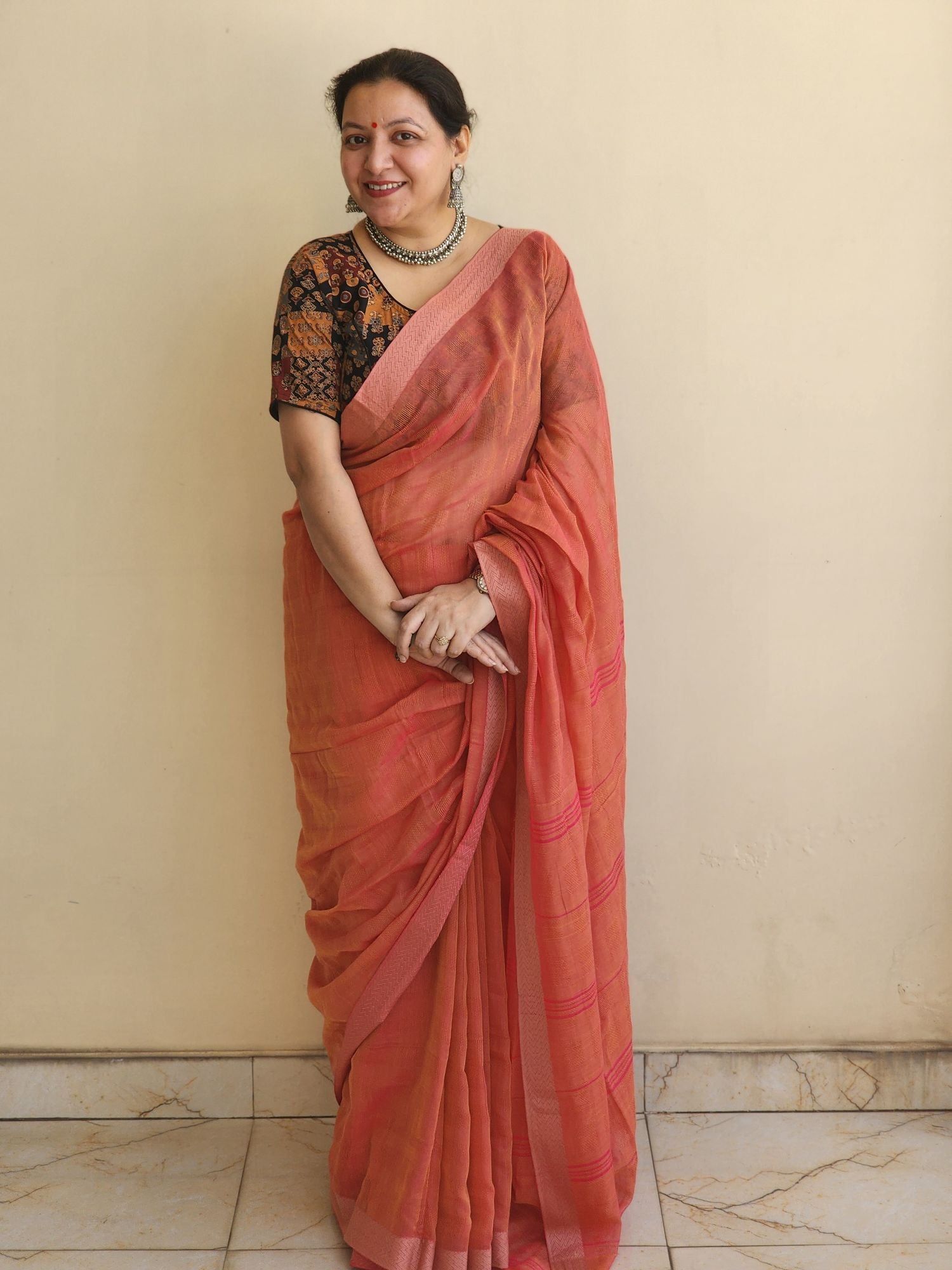 Cotton saree