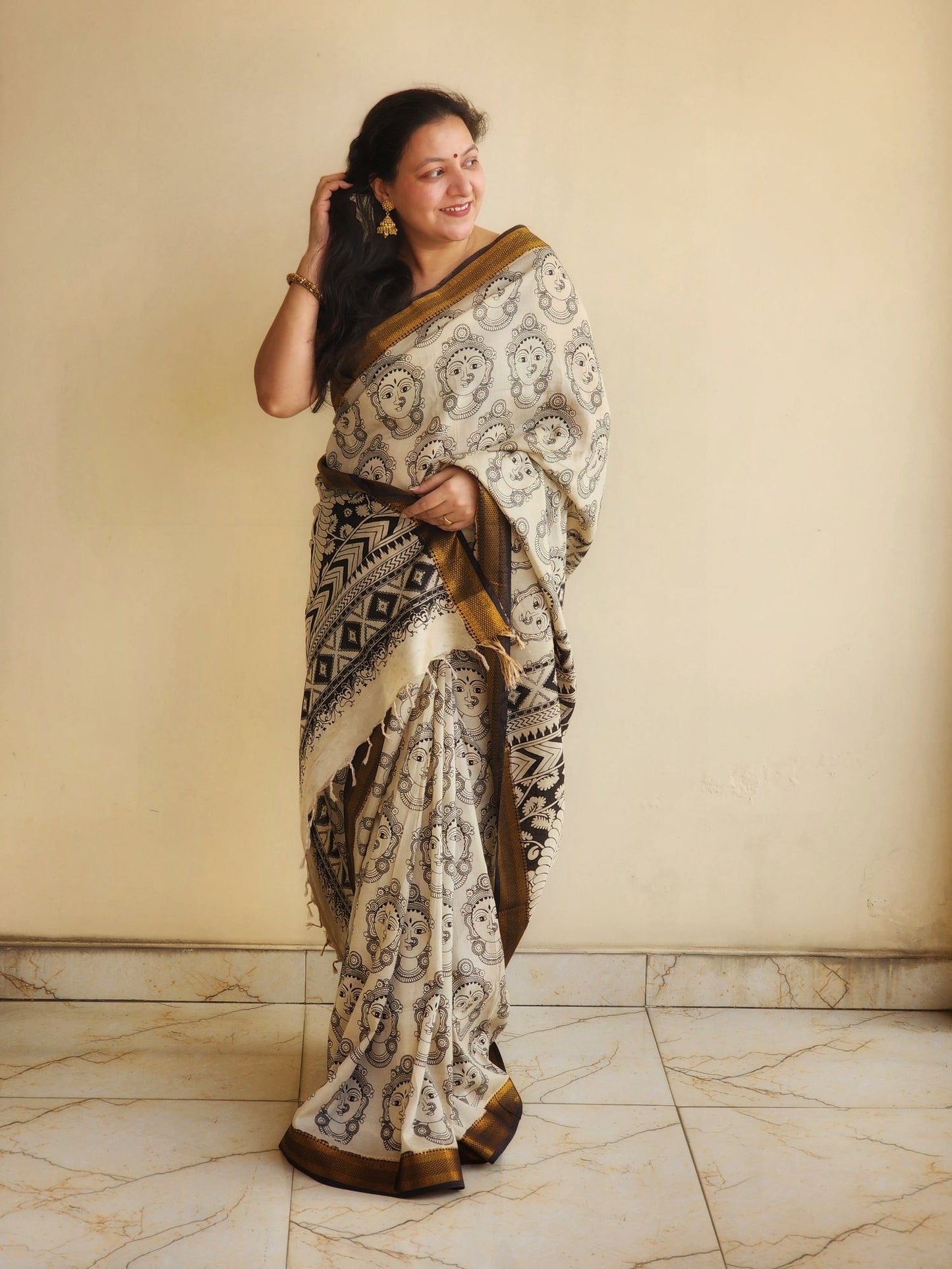 Cotton saree