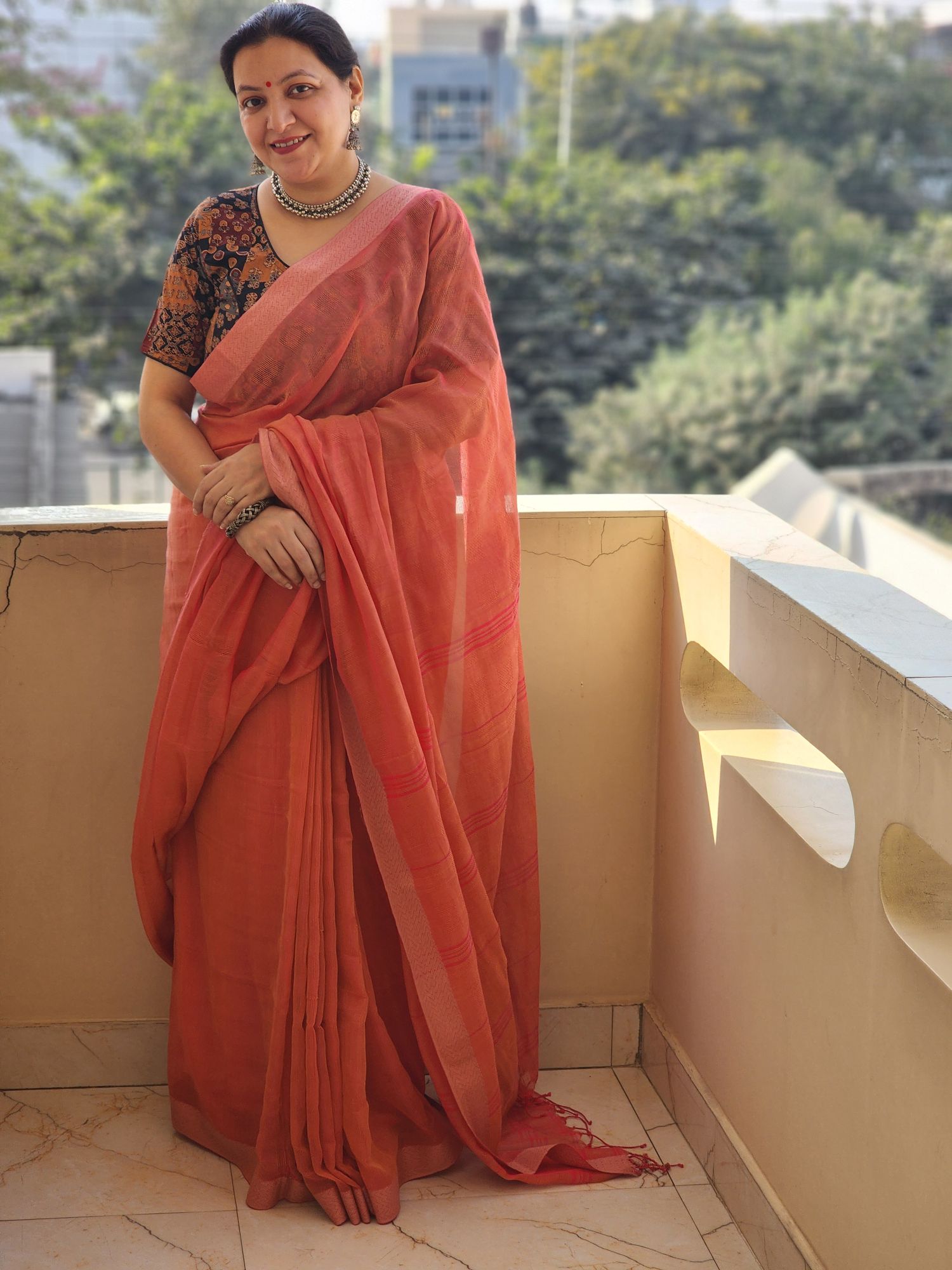 Cotton saree